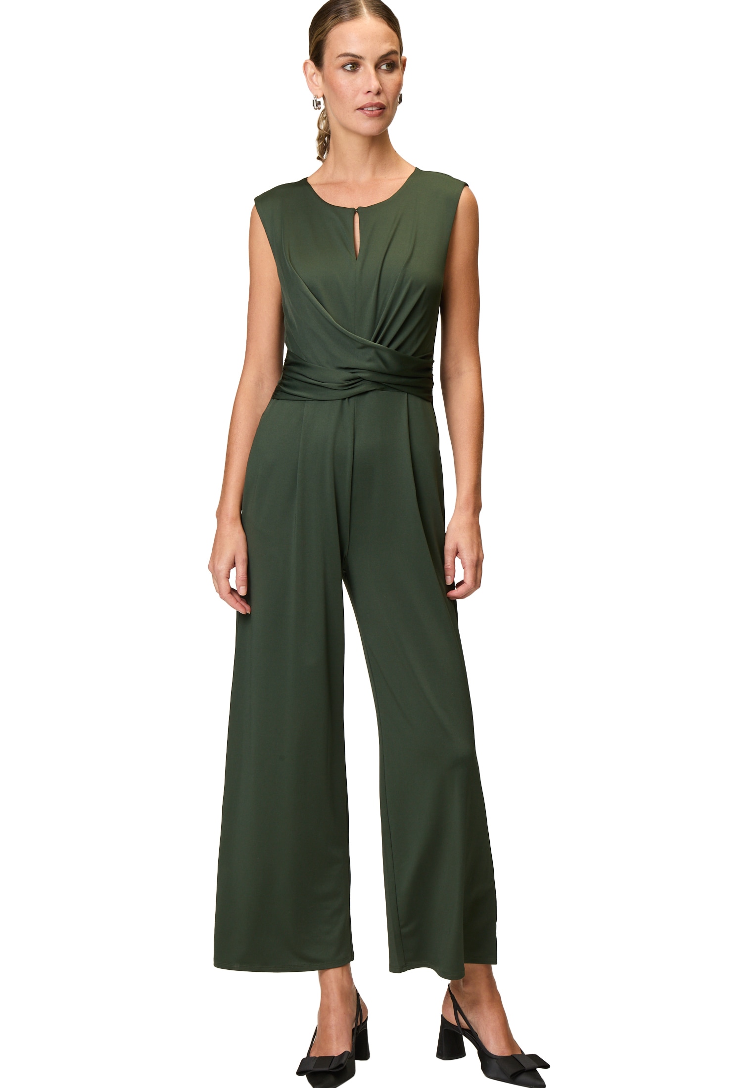 Zero Jumpsuit »Jersey-Jumpsuit mit weitem Bein«