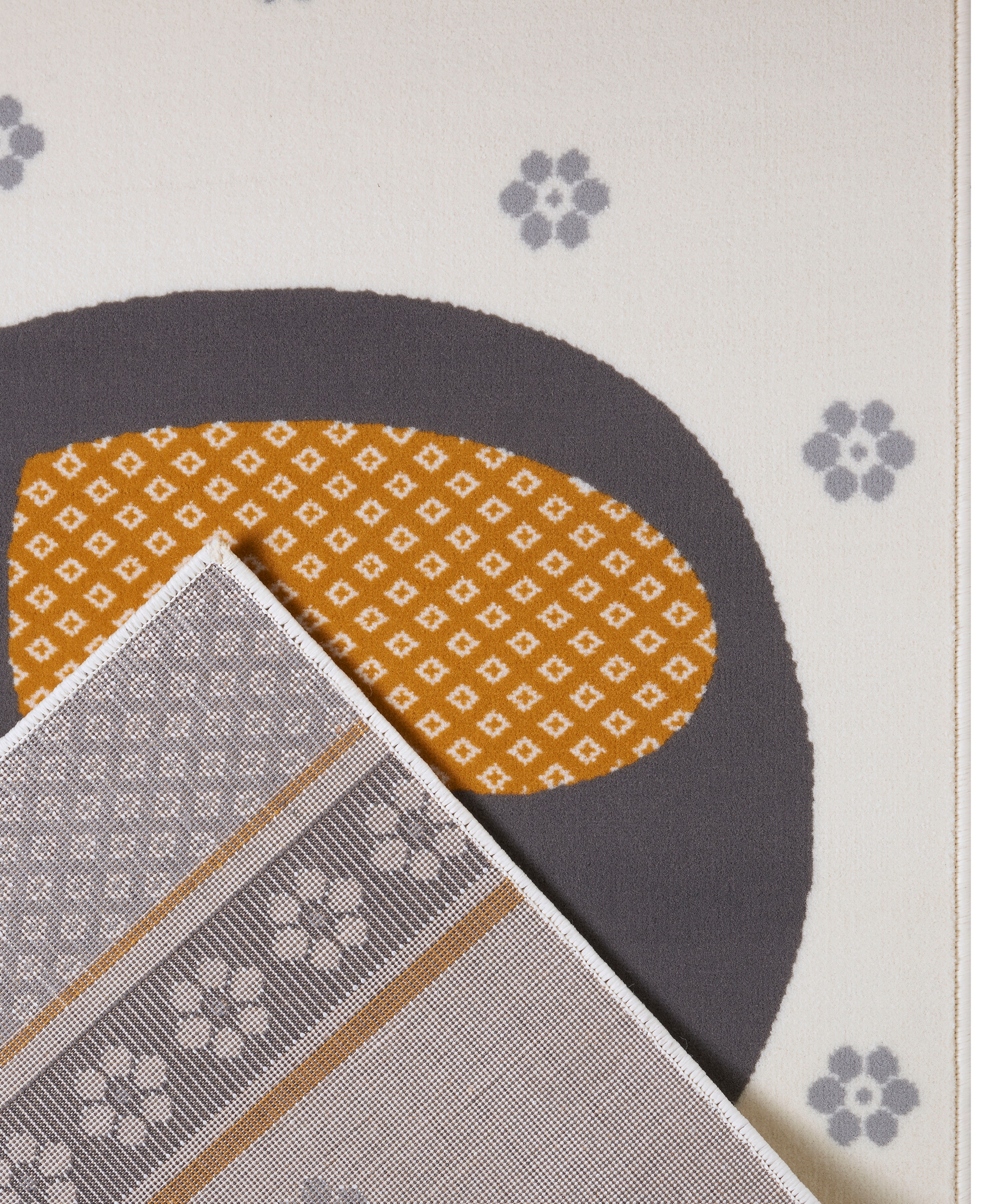 HANSE Home Kinderteppich »Happy Elefant«, rechteckig, 9 mm Höhe, Herz, Blume, Tiermotiv, Kurzflor,Strapazierfähig, Pflegeleicht, Robust