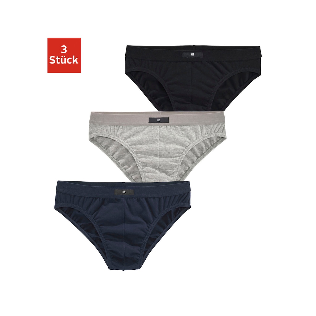 H.I.S Slip, (Packung, 3 St.)