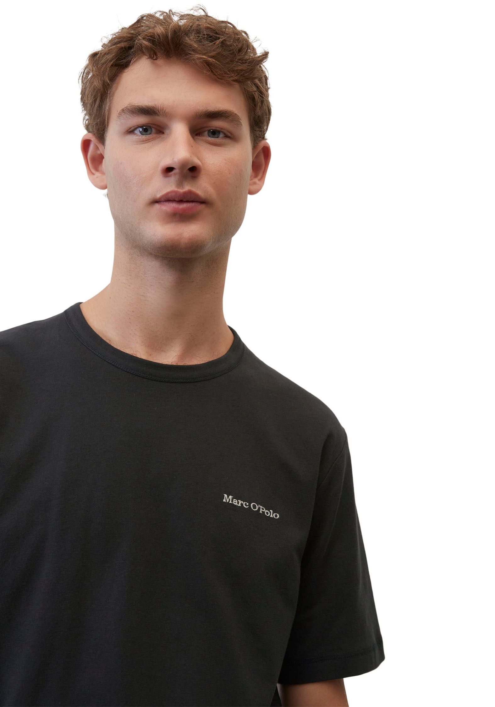 Marc O'Polo T-Shirt, mit dezenter Label-Stickerei