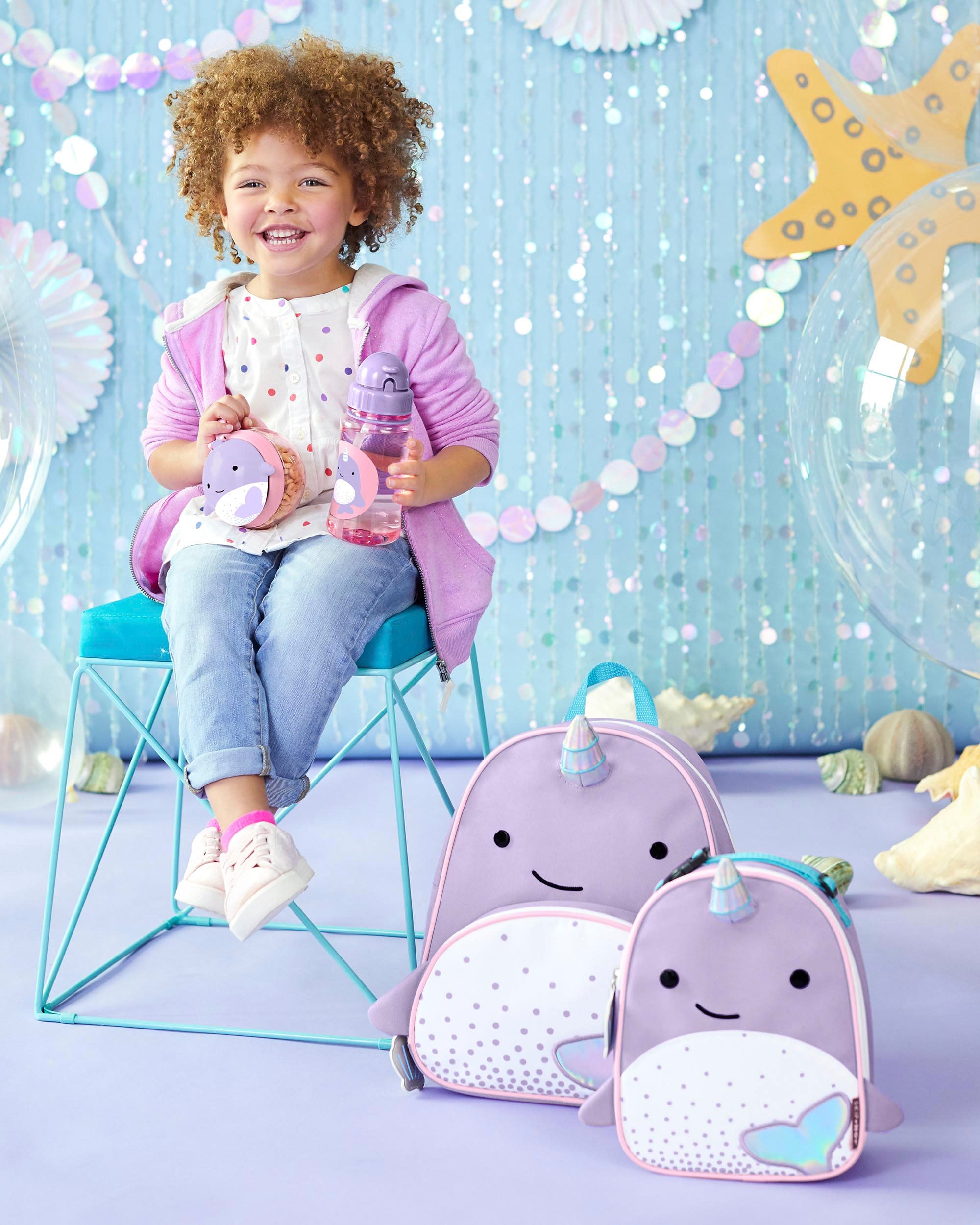 Skip Hop Kinderrucksack »Zoo - Narwal«