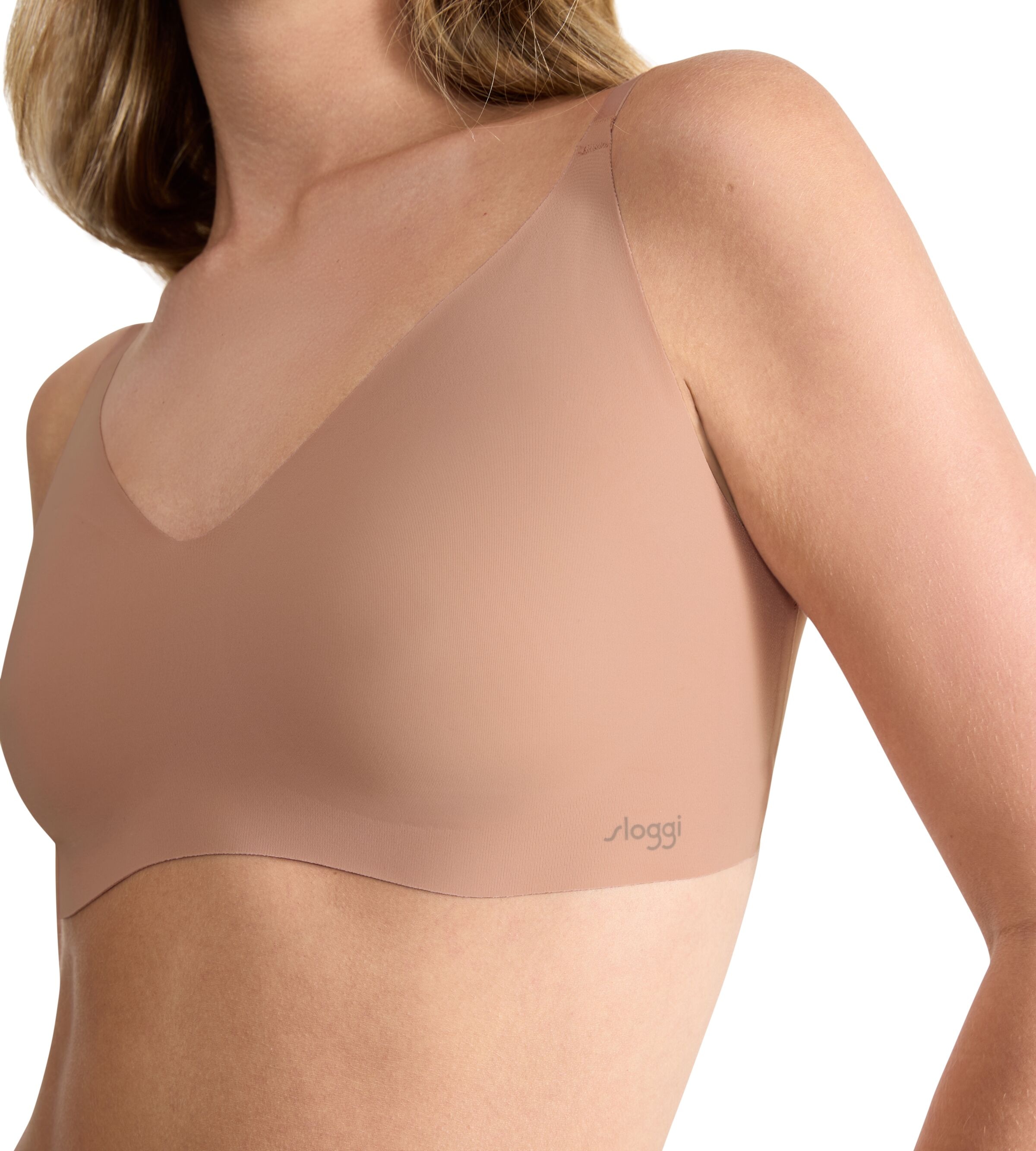 sloggi Bustier »ZERO Microfibre 2.0 Bralette«, ohne Bügel mit herausnehmbaren Pads