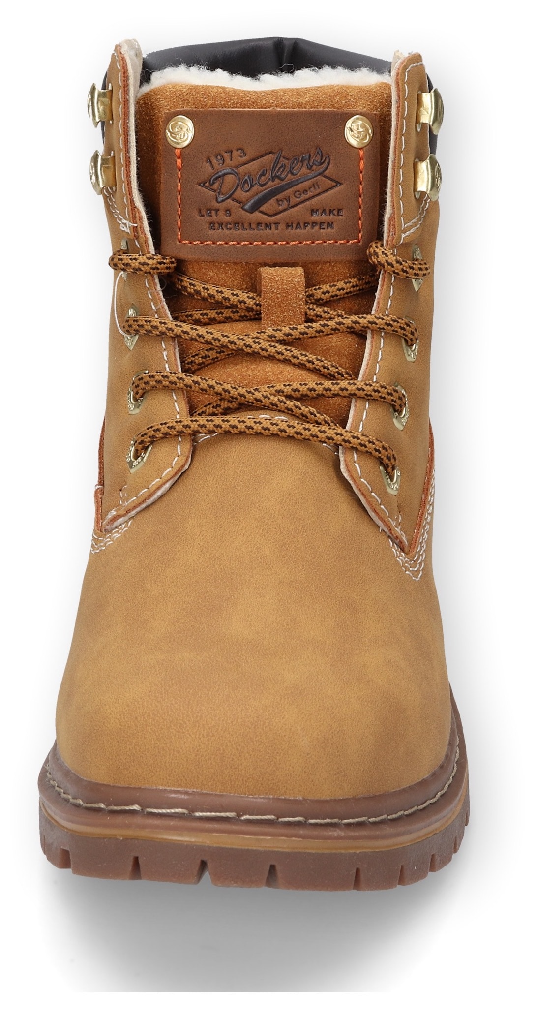 Dockers by Gerli Schnürboots, Hikin Boots, Trekking Stiefel, Schnürstiefel mit Warmfutter