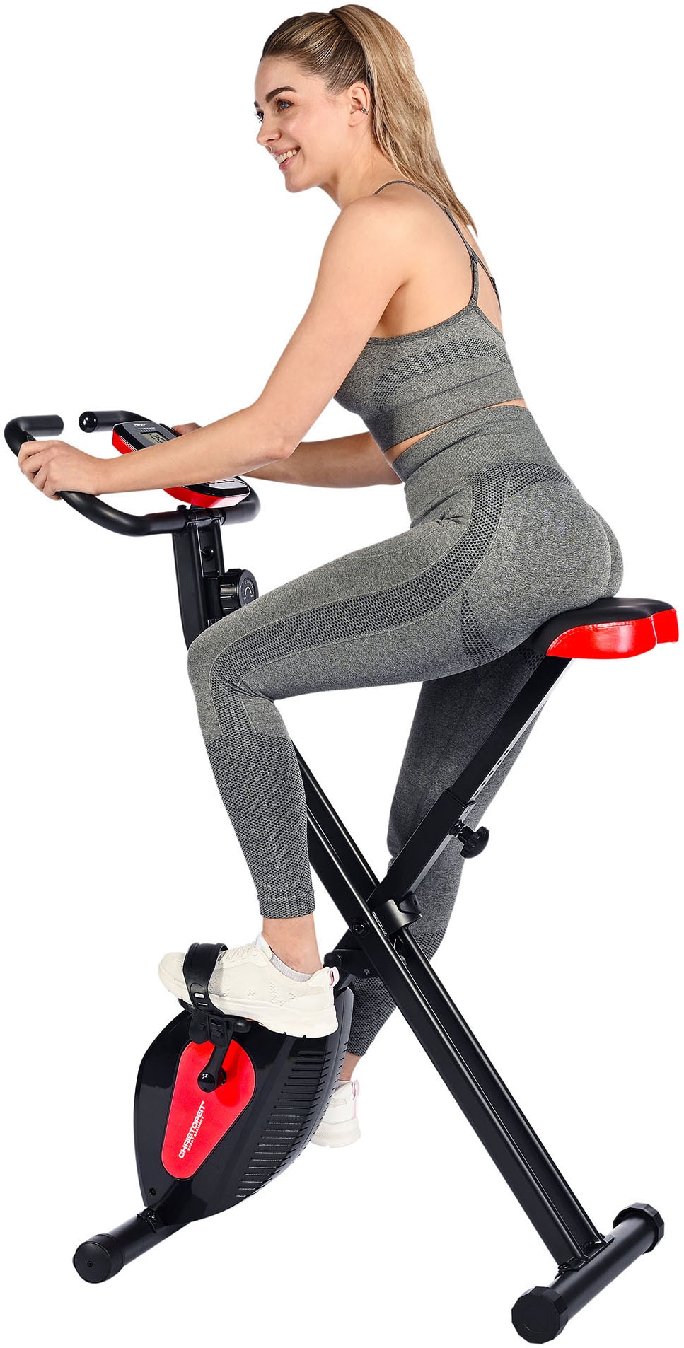 Christopeit Sport® Heimtrainer »X-Bike«, 3-teilige Pedalarmkurbel