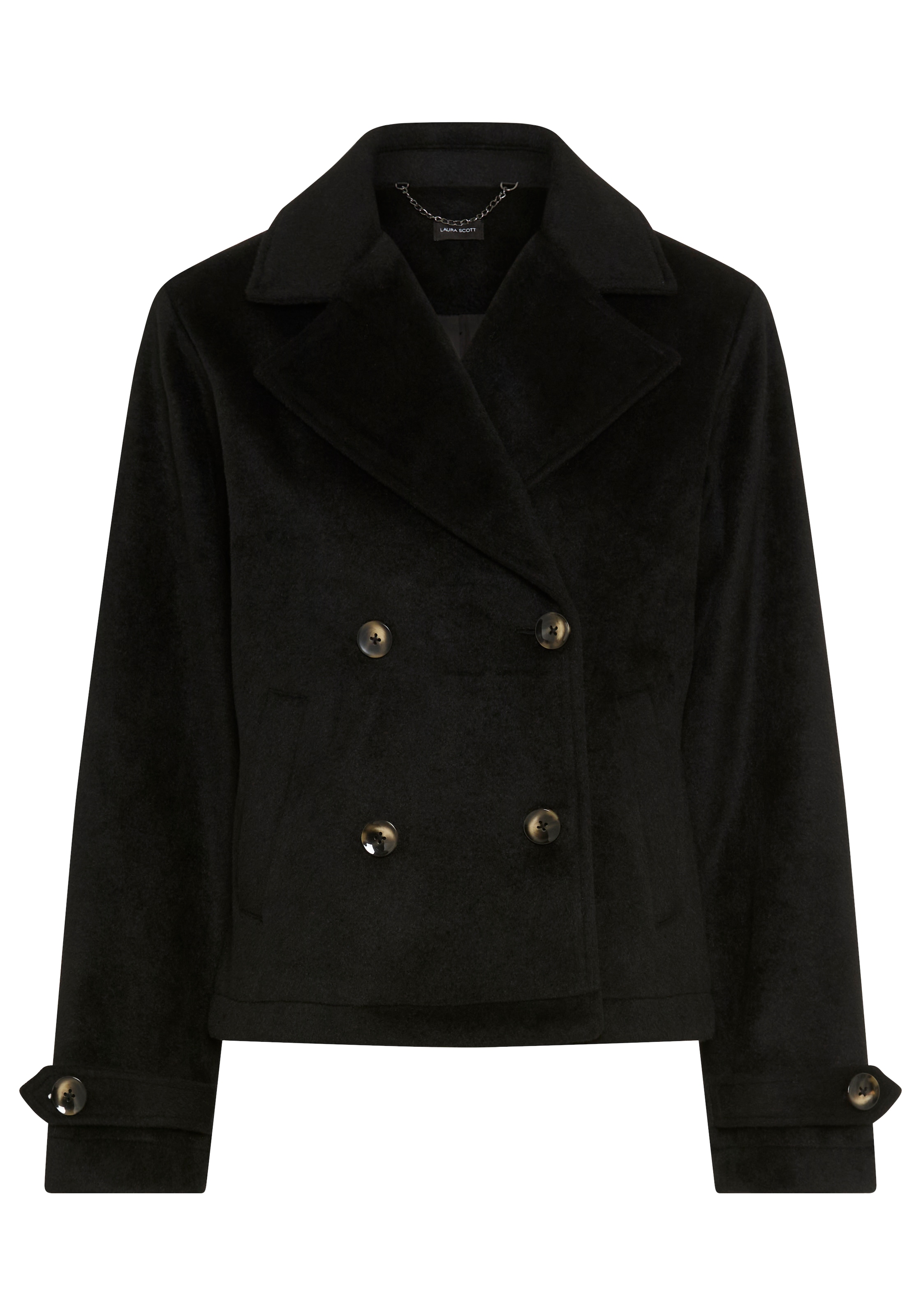 Laura Scott Cabanjacke kurz Jacke in Wolloptik