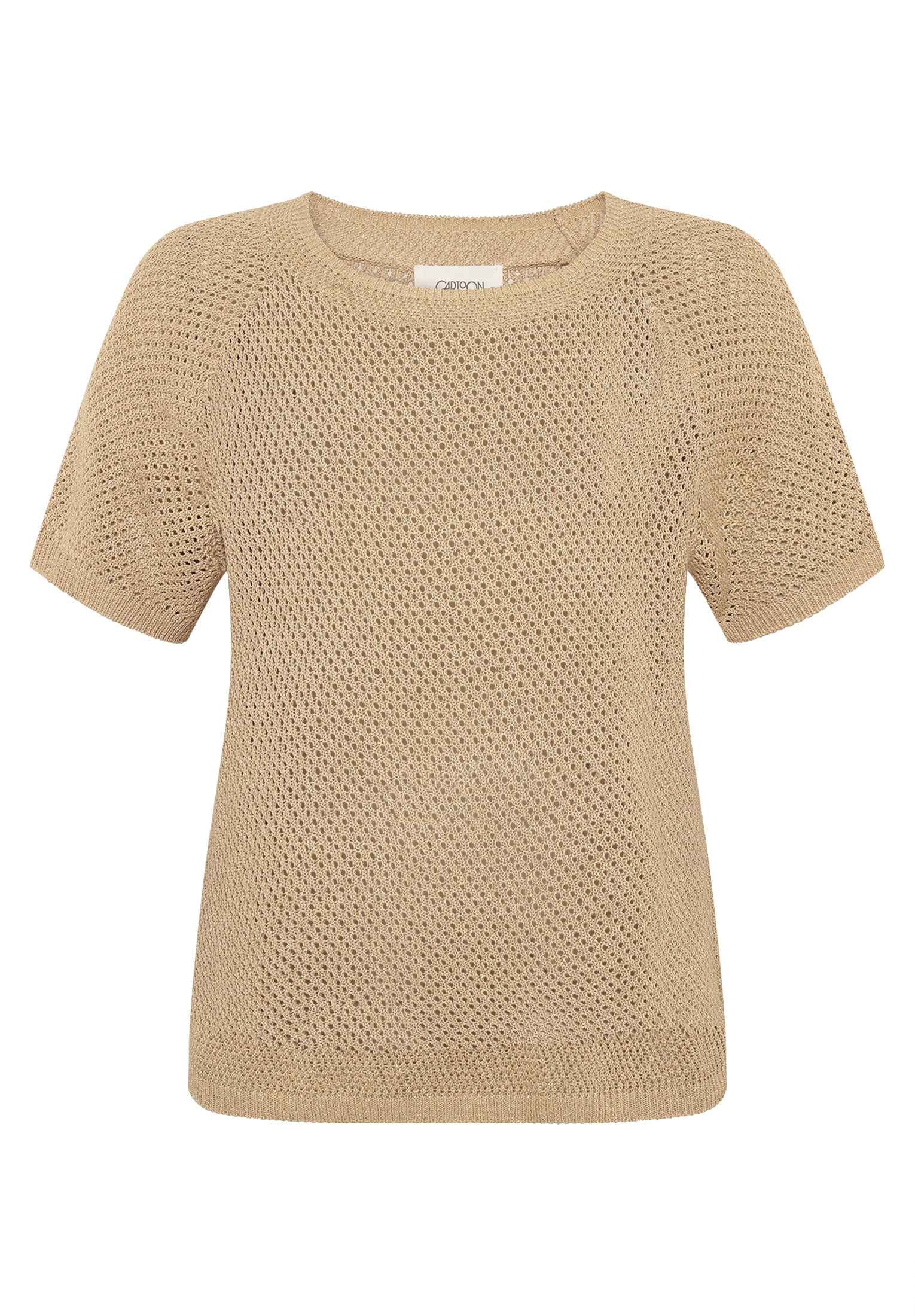Cartoon Strickpullover »Strickpullover mit Rundhalsausschnitt«