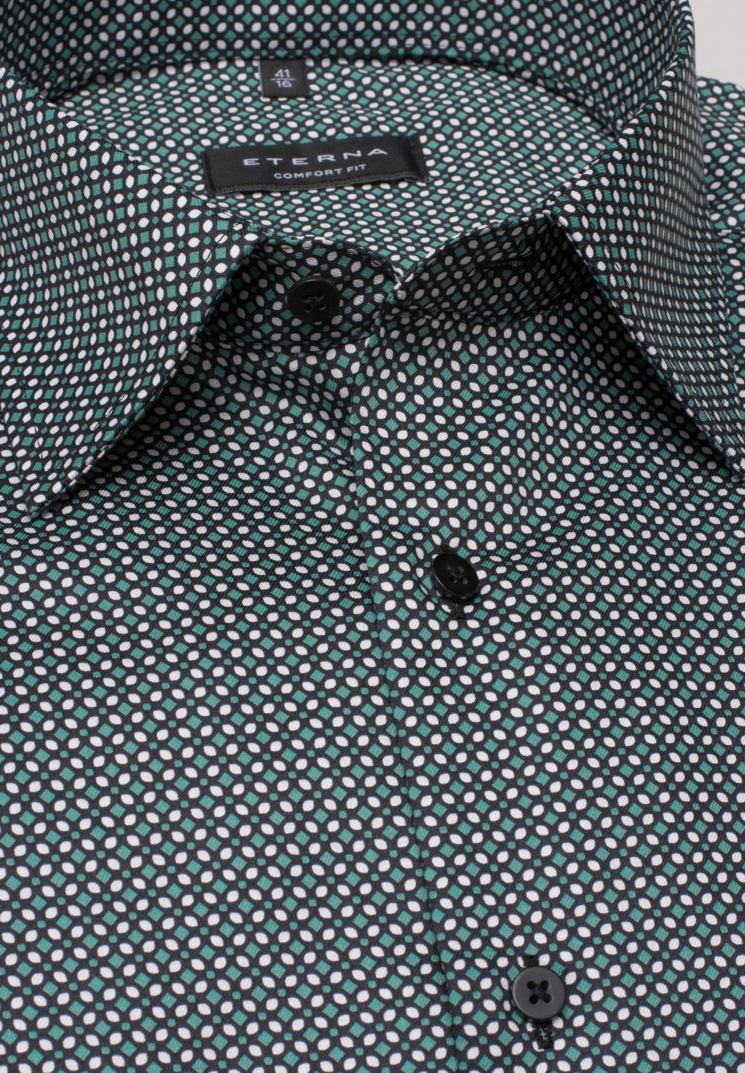 Eterna Langarmhemd »COMFORT FIT«, NON IRON (bügelfrei)