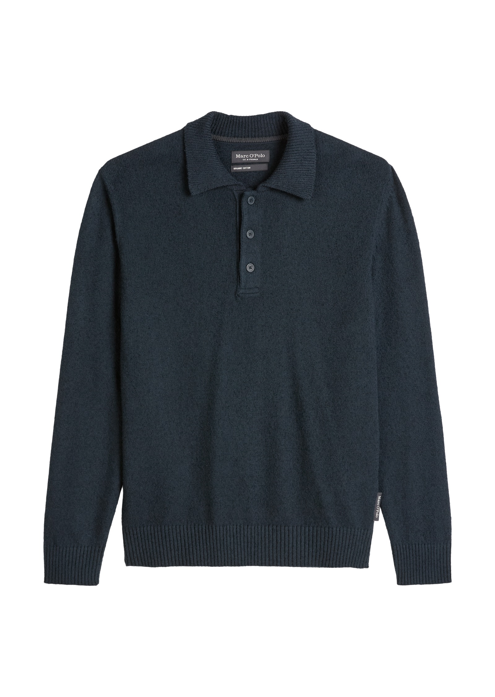 Marc O'Polo Polokragenpullover »regular fit aus Bio-Baumwoll-Bouclé«
