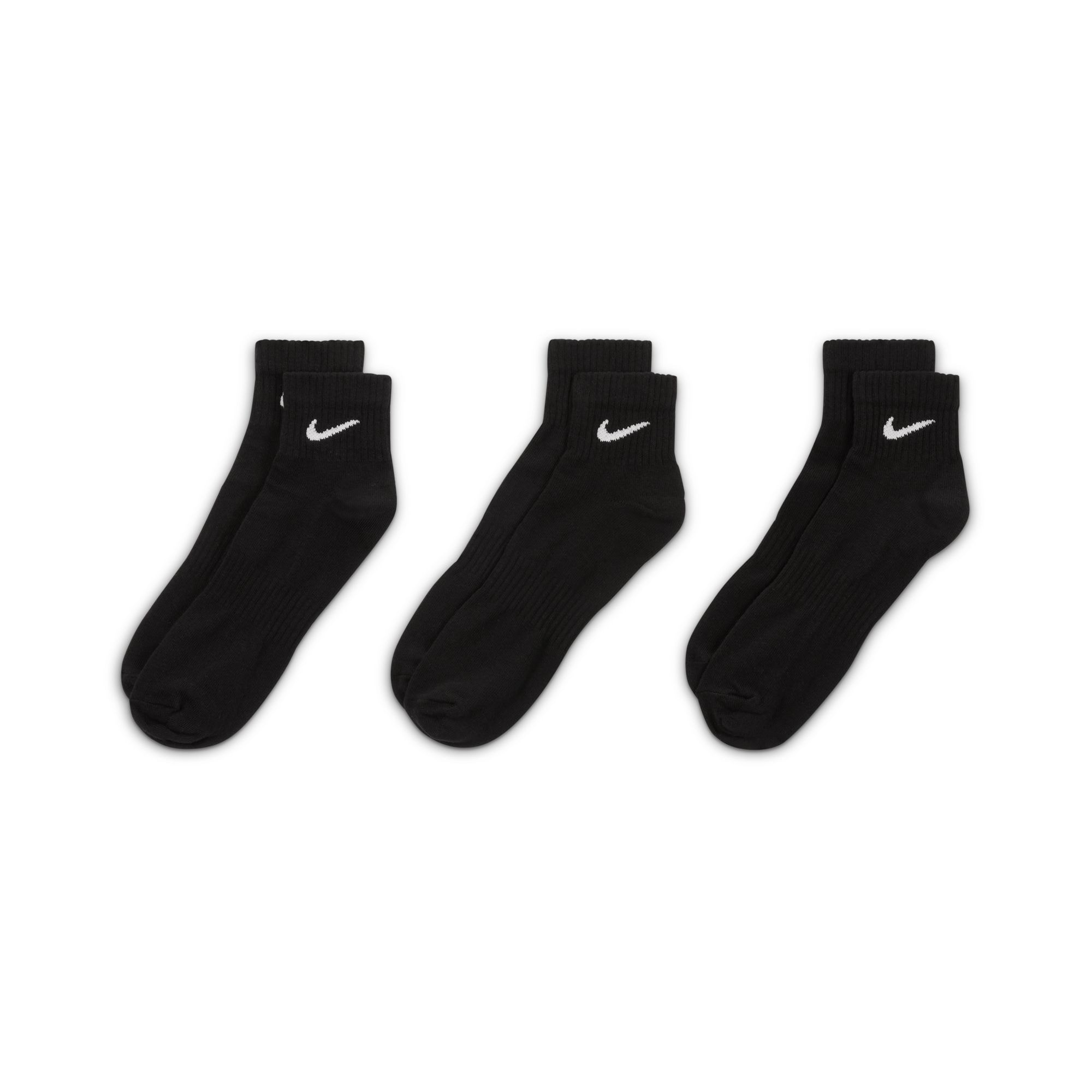 Nike Funktionssocken »U NK ED LTWT ANKLE 3P 132« für sportive Aktivitäten, im praktischen 3er-Pack, leichtes Material