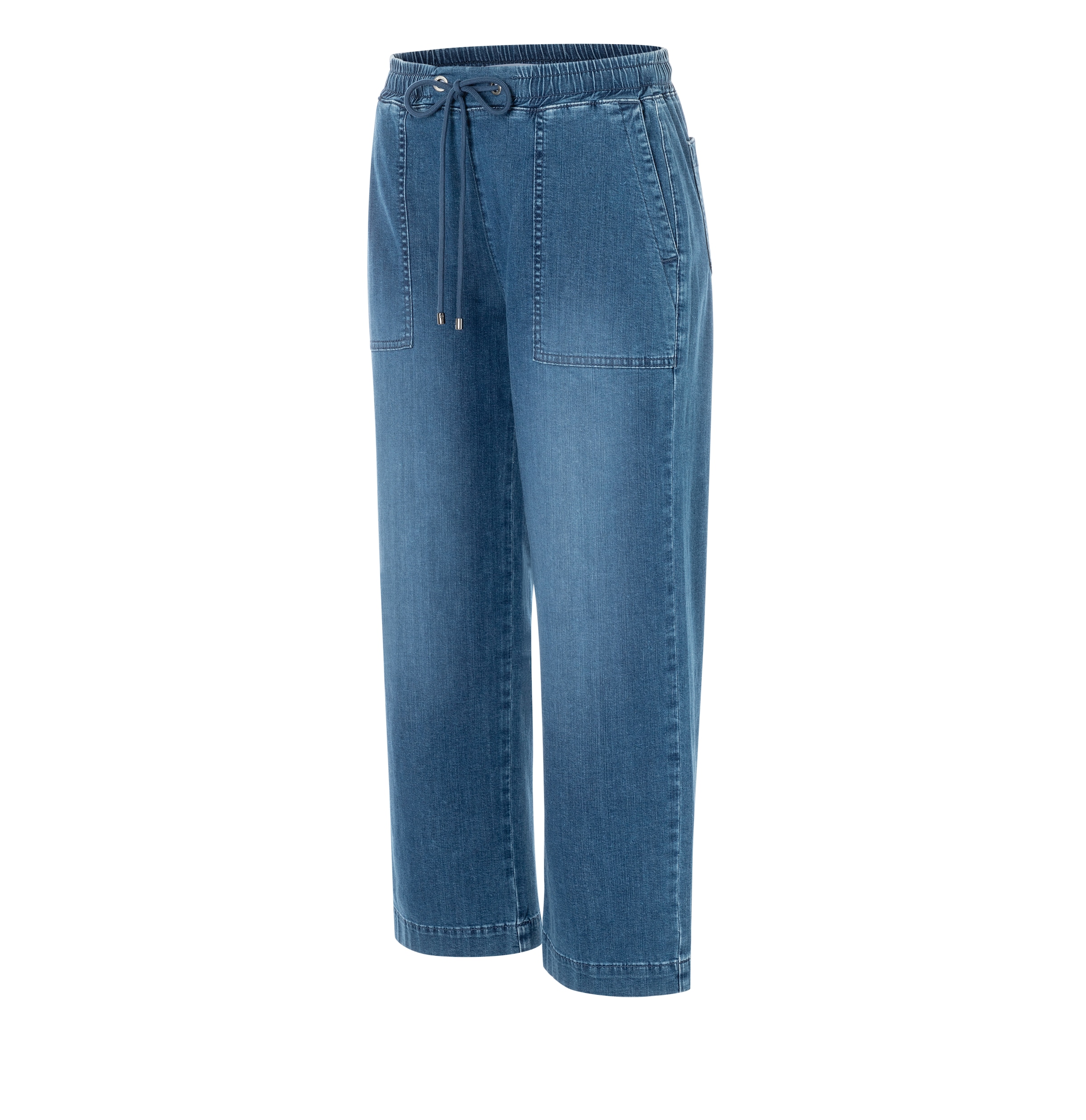 MAC Weite Jeans »CULOTTE casual denim« Wide Fit in verkürzter Länge