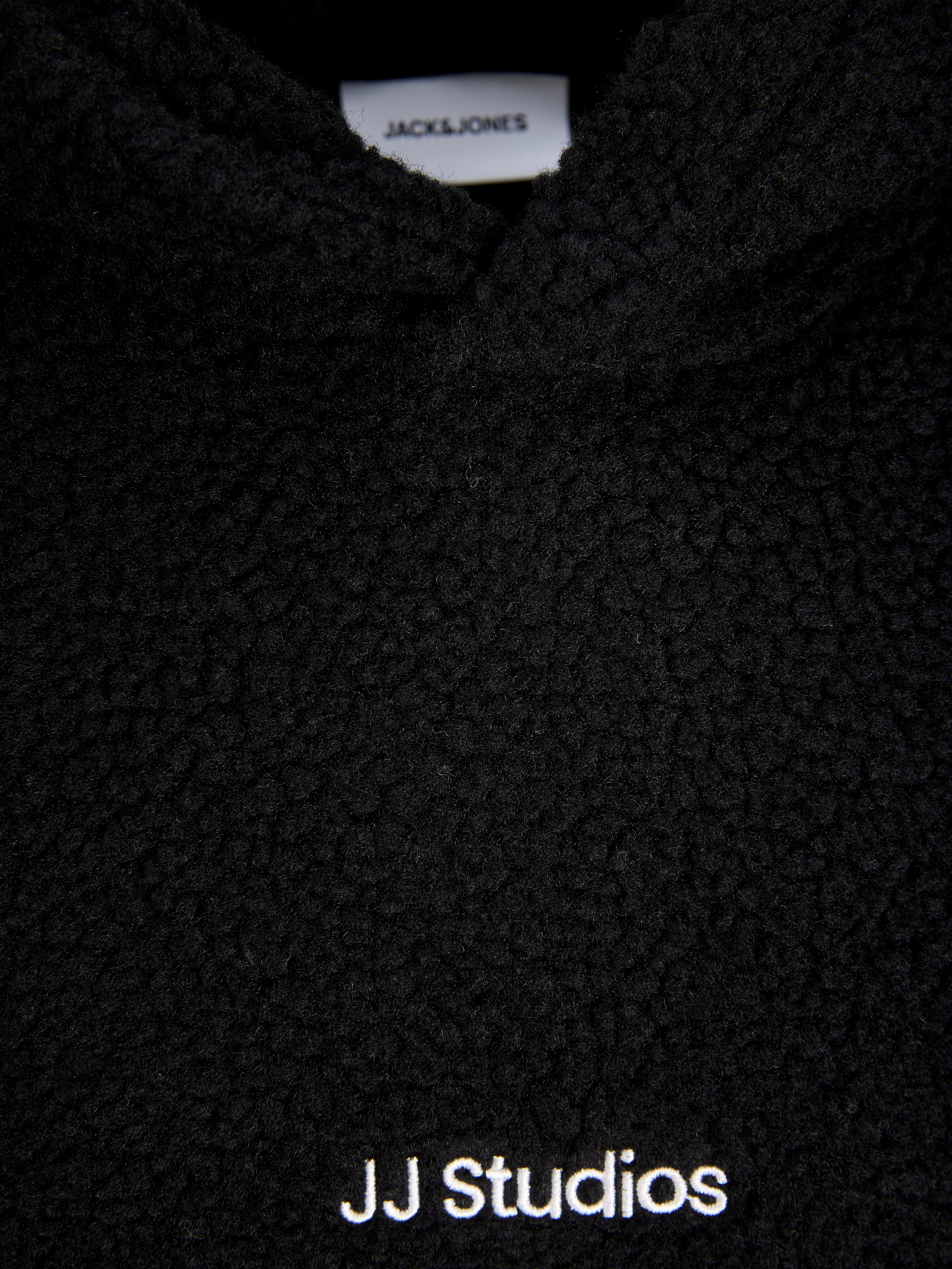 Jack & Jones Kapuzensweatshirt »JJSOHO TEDDY SWEAT HOOD SN«, Kunstfaser, relaxed fit
