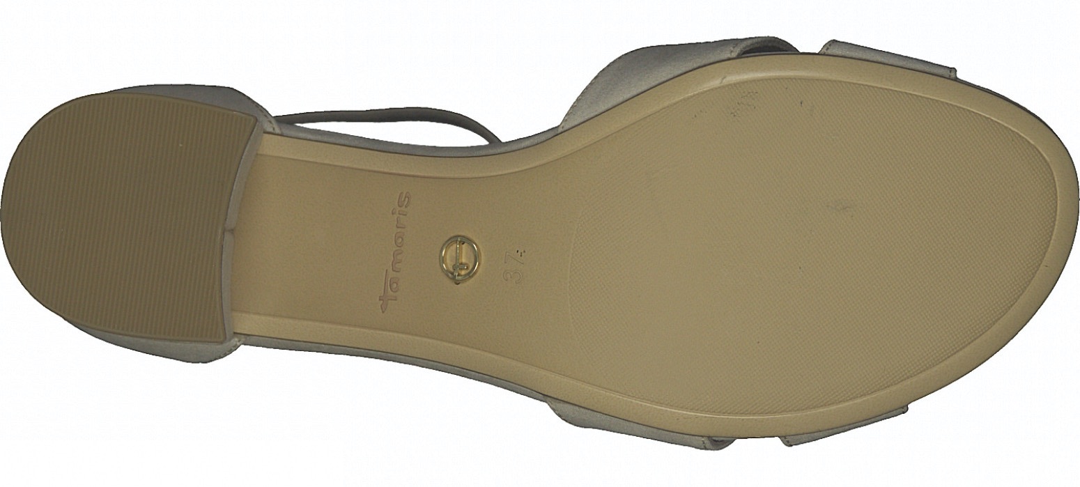 Tamaris Sandalette, Blockabsastz, Sommerschuh, Riemchensandale mit Kreuzbandage