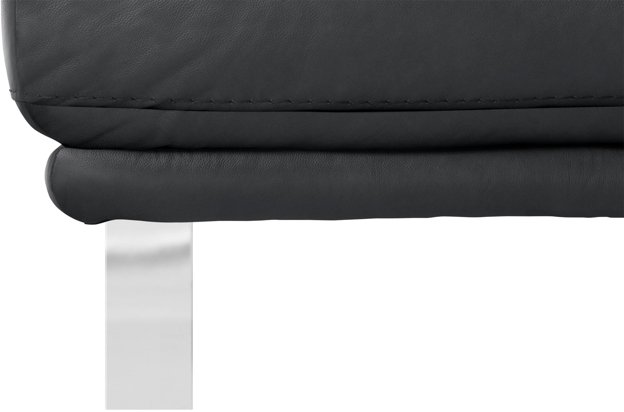 W.SCHILLIG Hocker »montanaa«, mit Metallkufen in Chrom glänzend, Breite 141 cm