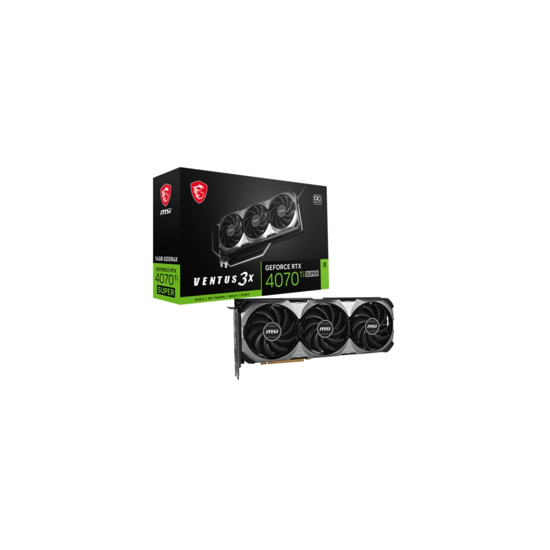 Grafikkarte »GeForce RTX 4070 Ti SUPER 16G VENTUS 3X OC«