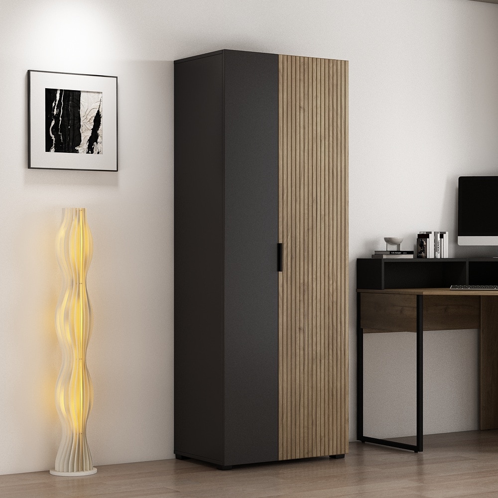 OTTO home Aktenschrank »ASPEA-AS1T5F« Set,  Mehrzweckschrank, modernes Design mit Akustikpaneel-Optik