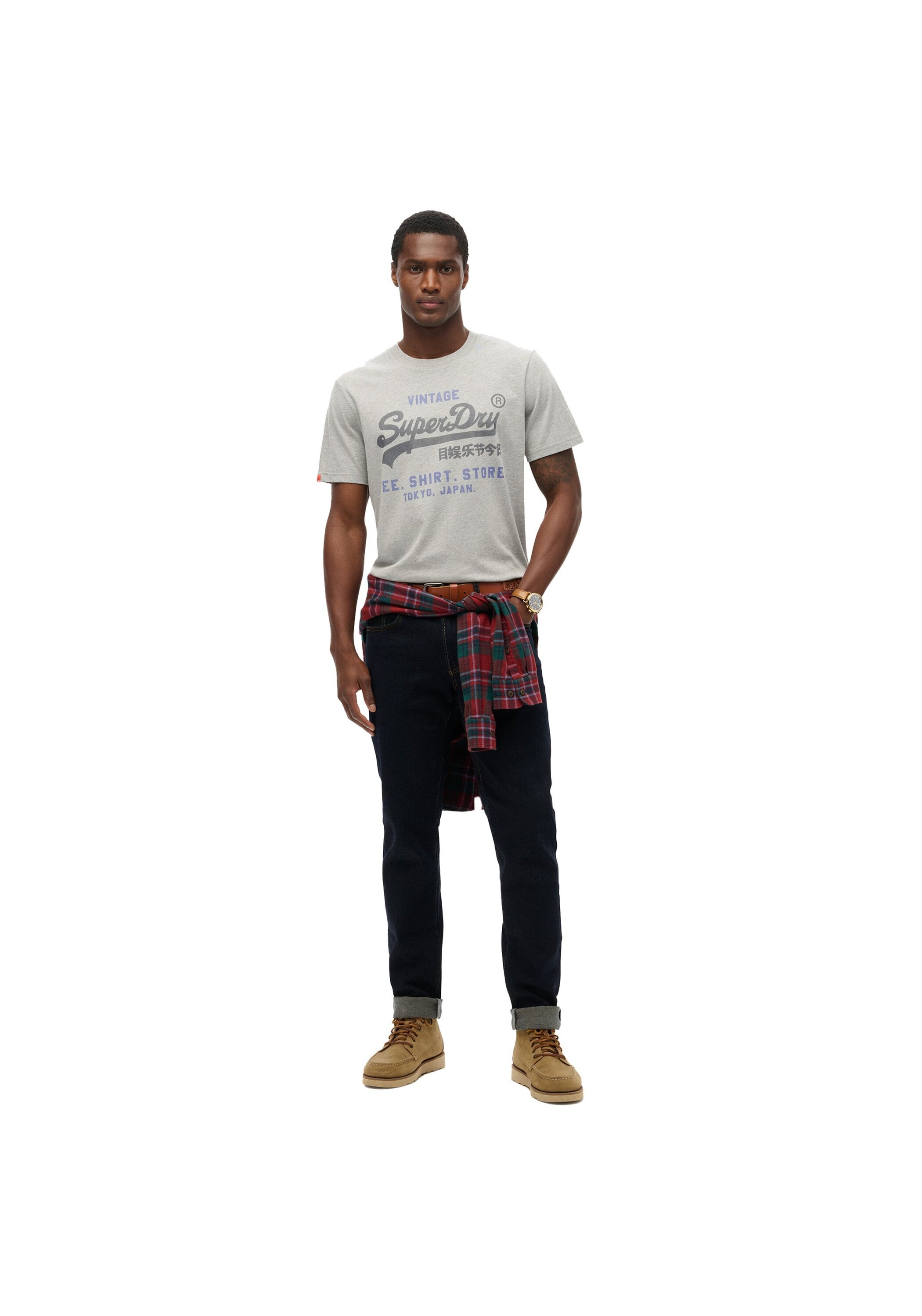 Superdry T-Shirt »T-Shirt VI Heritage Relaxed Tee 1er Pack«