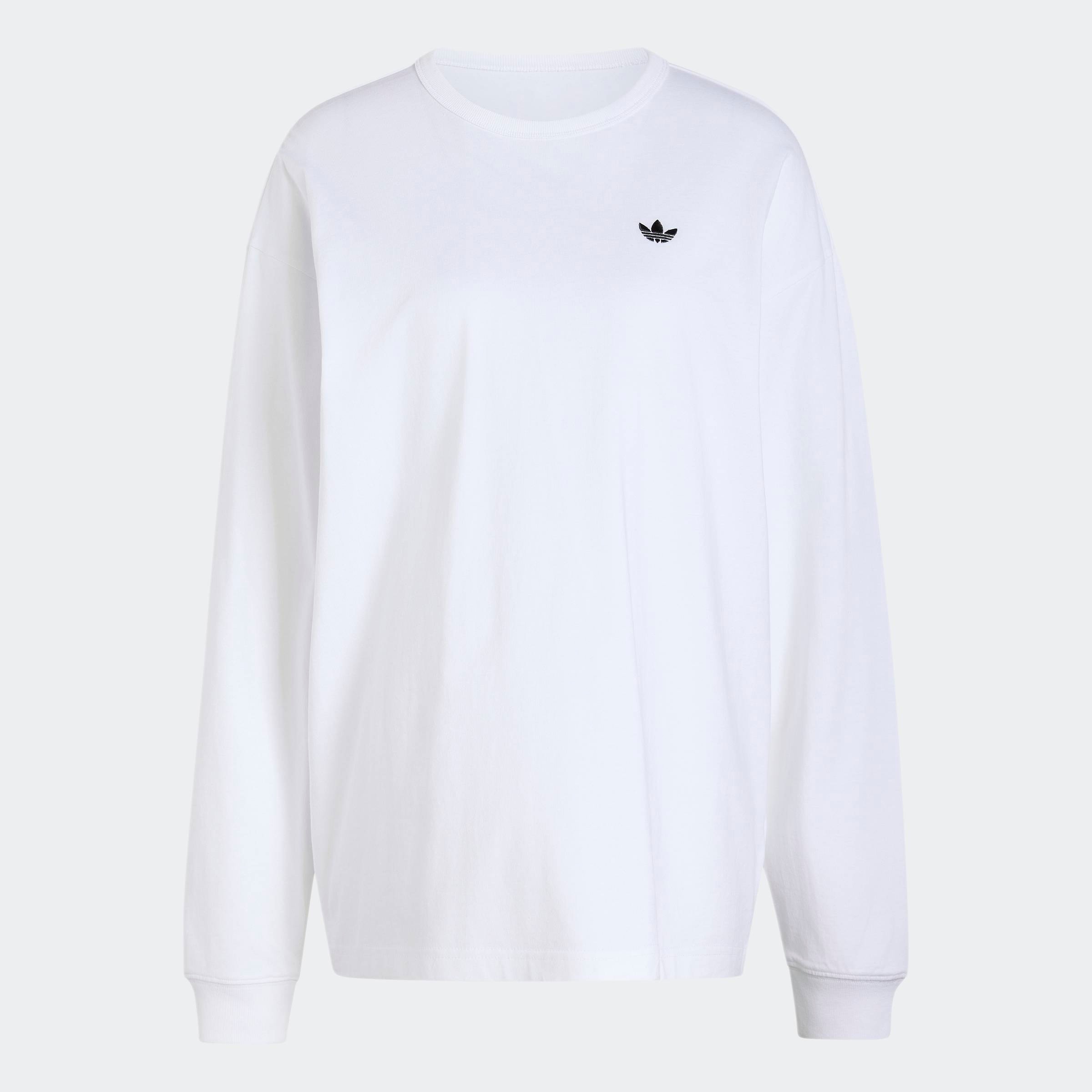 adidas Originals Langarmshirt »ESSENTIALS LONGSLEEVE« lockerer Schnitt, Langarm, aus Baumwolljersey
