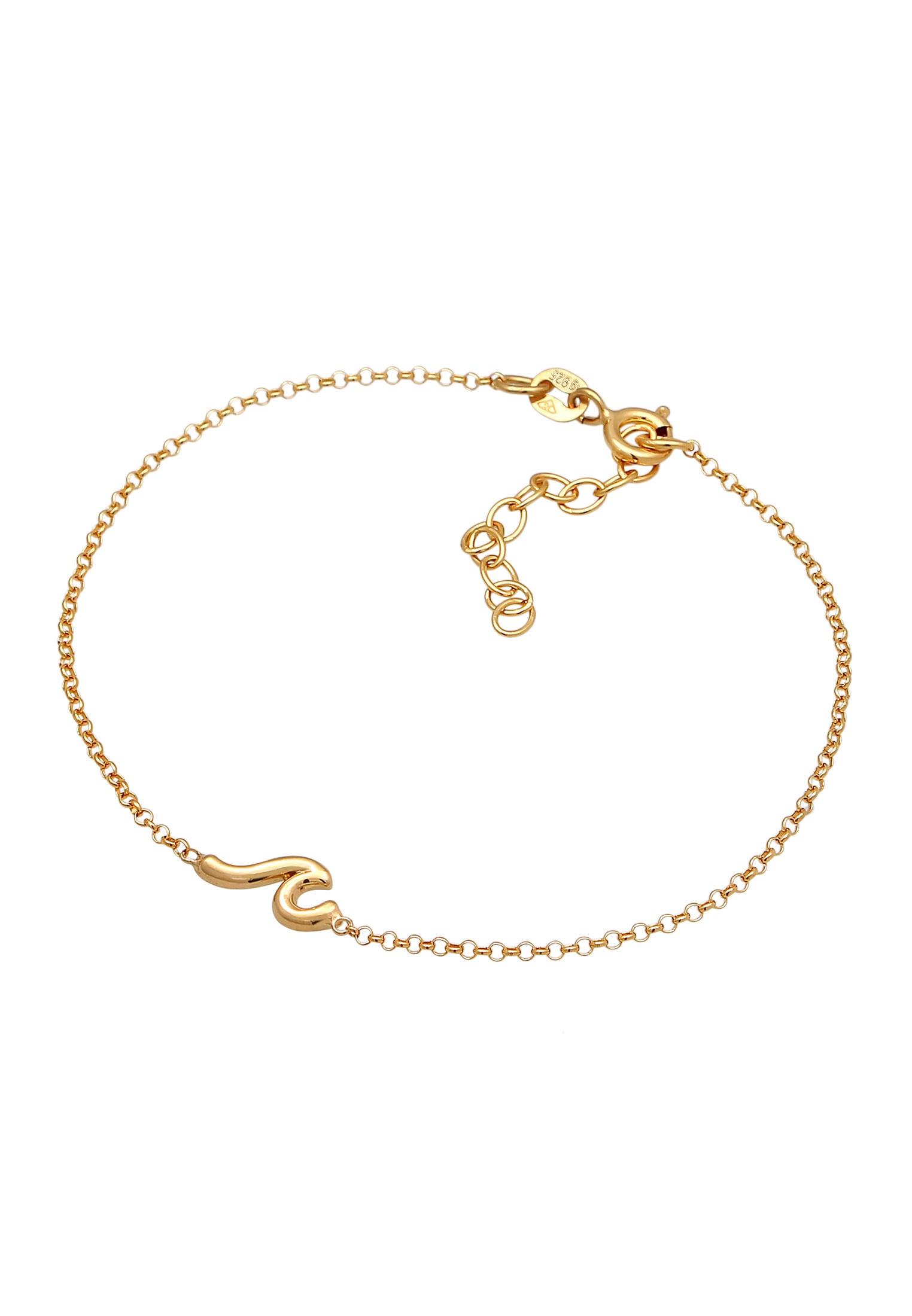 Elli Armkette »Armband Wellen Wave Strand Maritim 925 Sterling Silber«