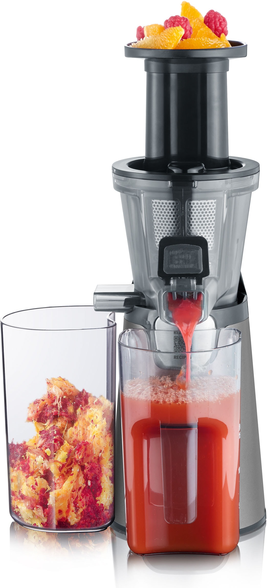 Severin Slow Juicer »ES 3571«, 150 W, für Säfte, Sorbets, Marmelade uvm., mit Easy-Clean Konzept