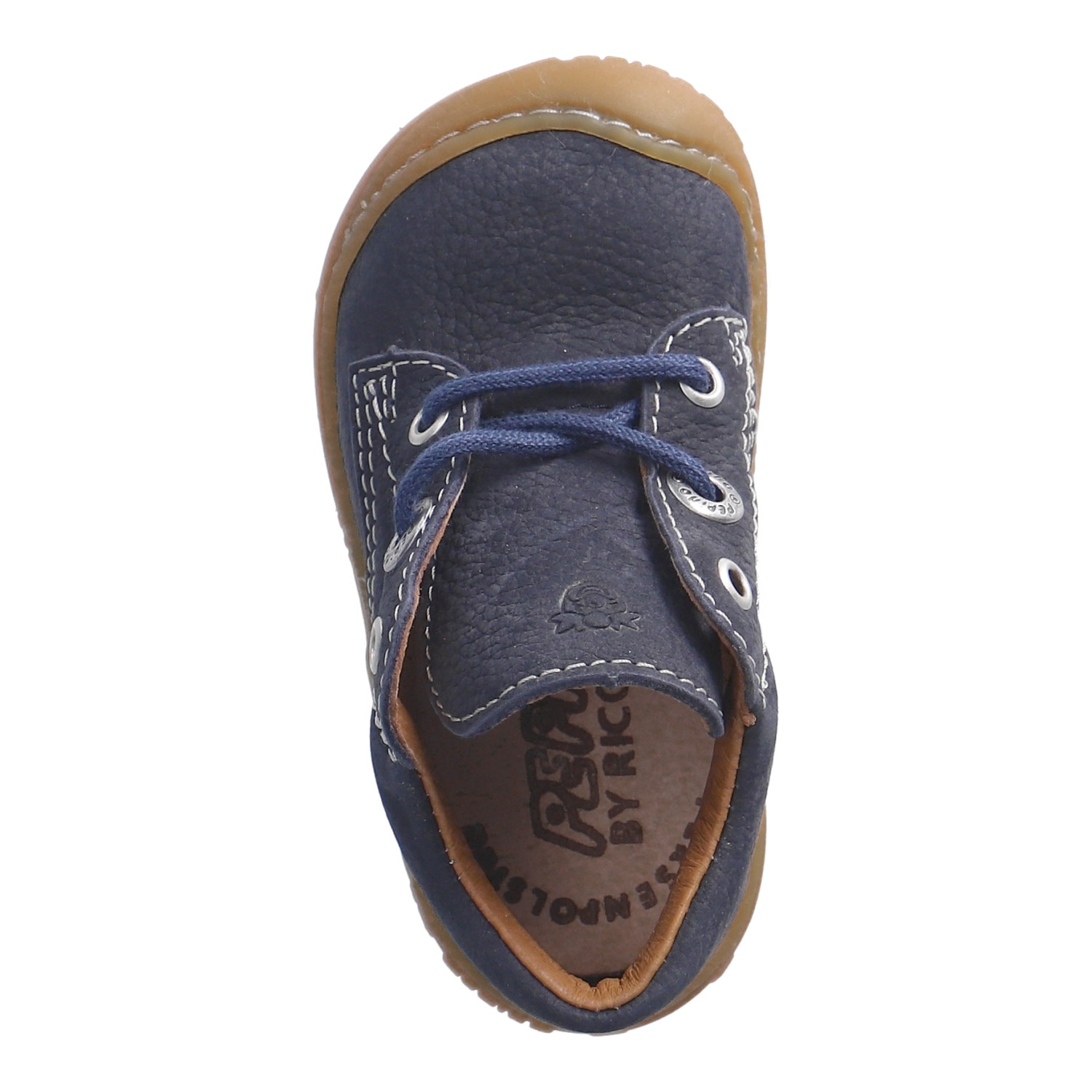 PEPINO by RICOSTA Lauflernschuh »CORY - das Original, WMS: mittel«  Schnürschuh mit Label, Größenschablone zum Download