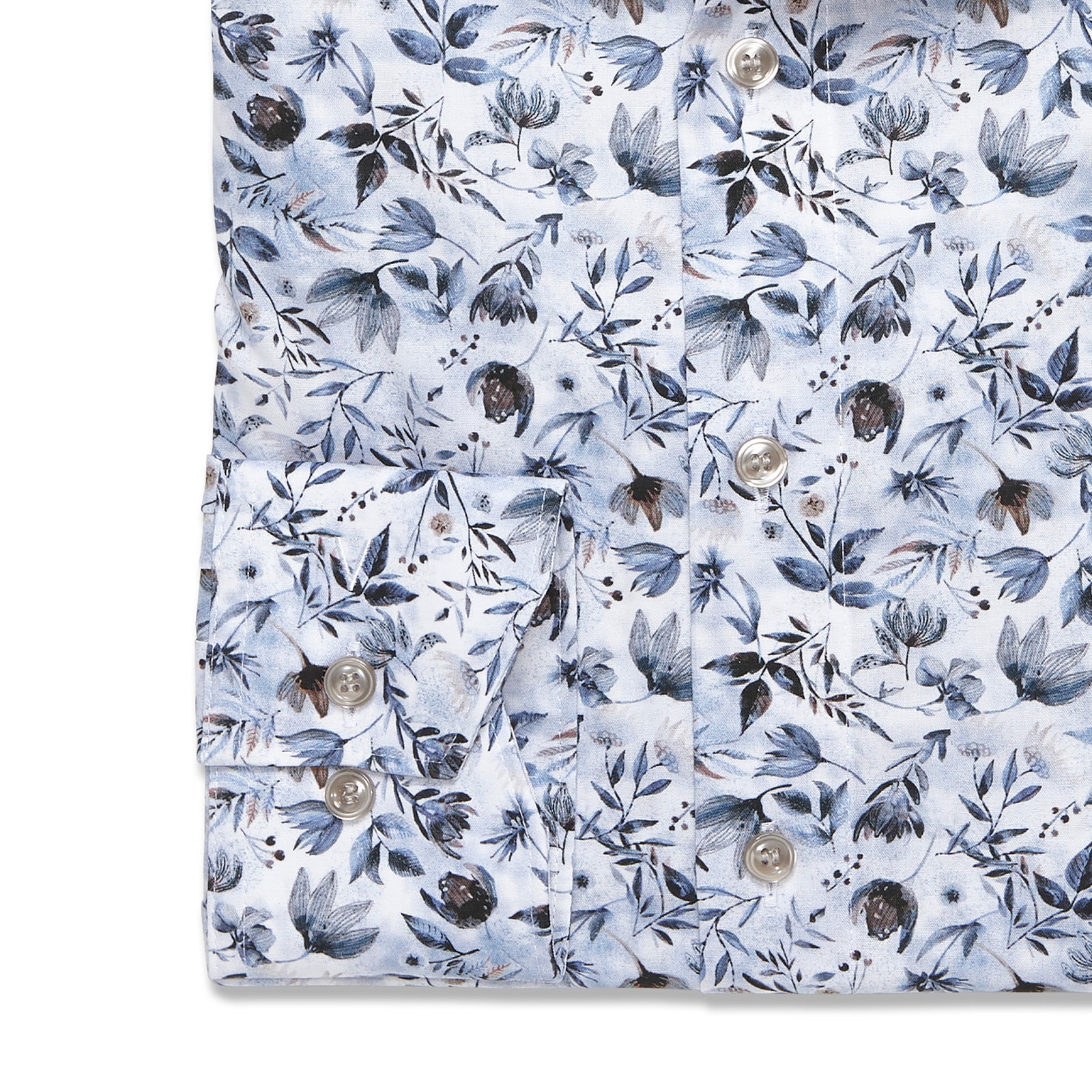 MARVELIS Langarmhemd mit floralem  Allover-Print