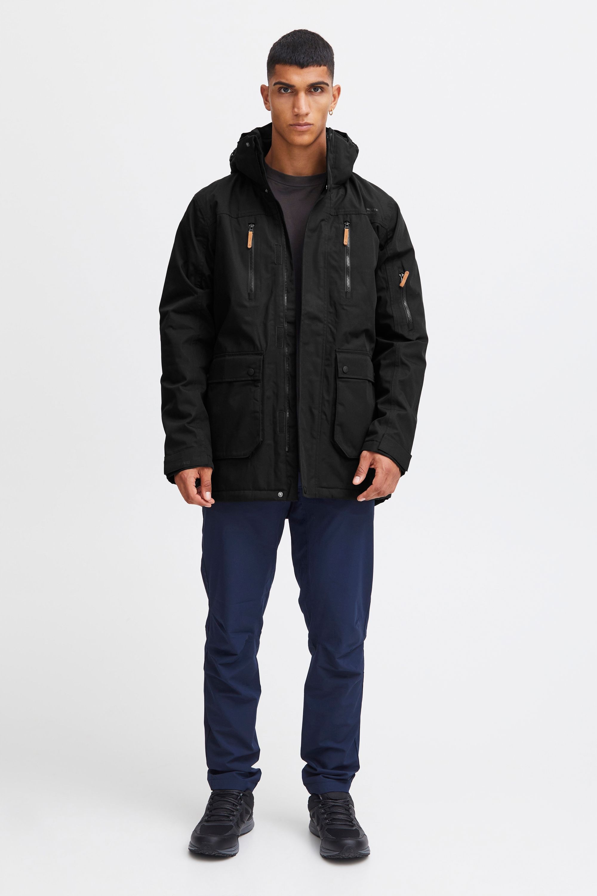 North Bend Outdoorjacke »Outdoorjacke NBWan M W-PRO 10.000 mit wasserdichter Beschichtung«, mit Kapuze