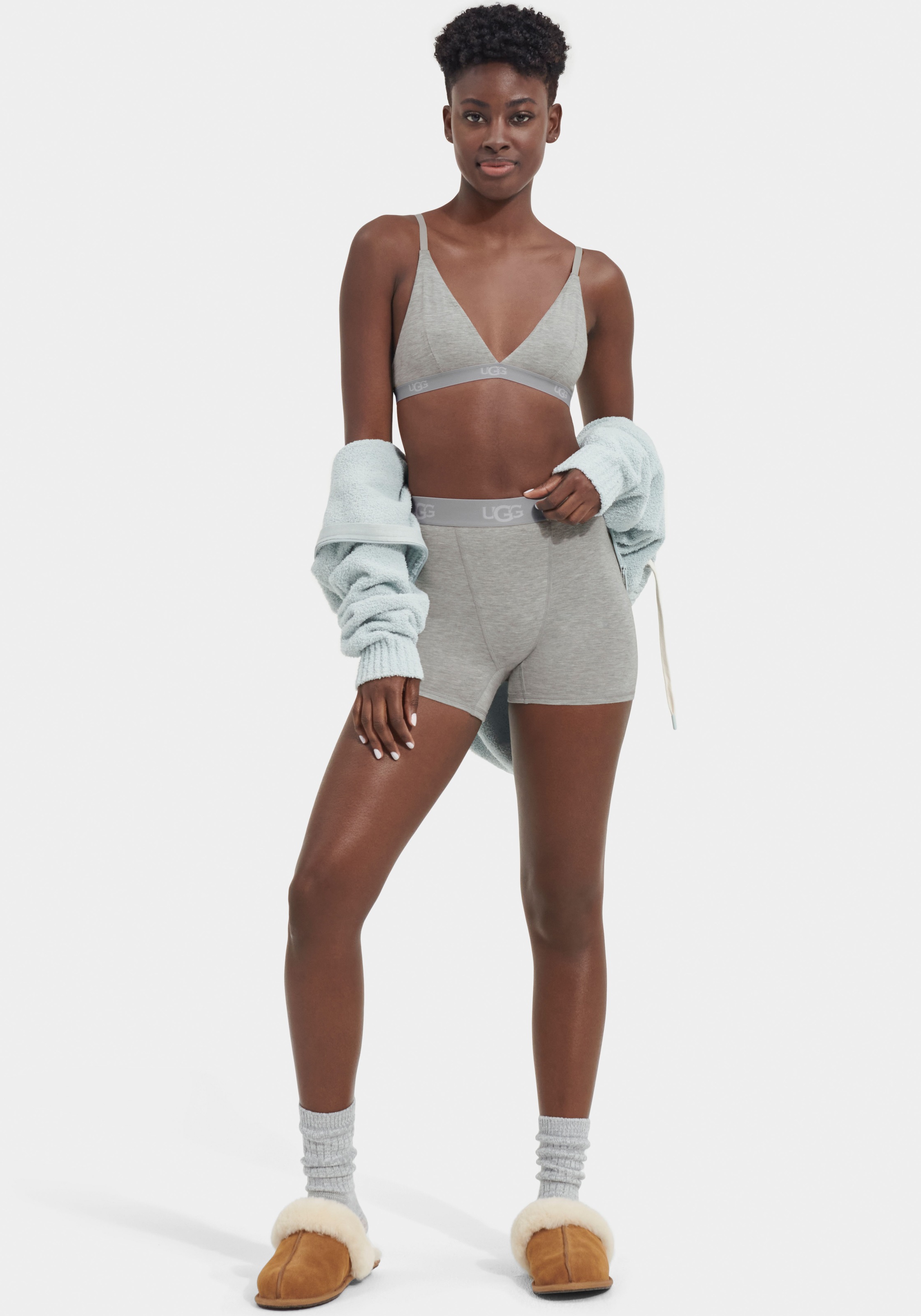UGG Boxershorts »Alexiah Boy Short«, mit elastischem Logo-Bund
