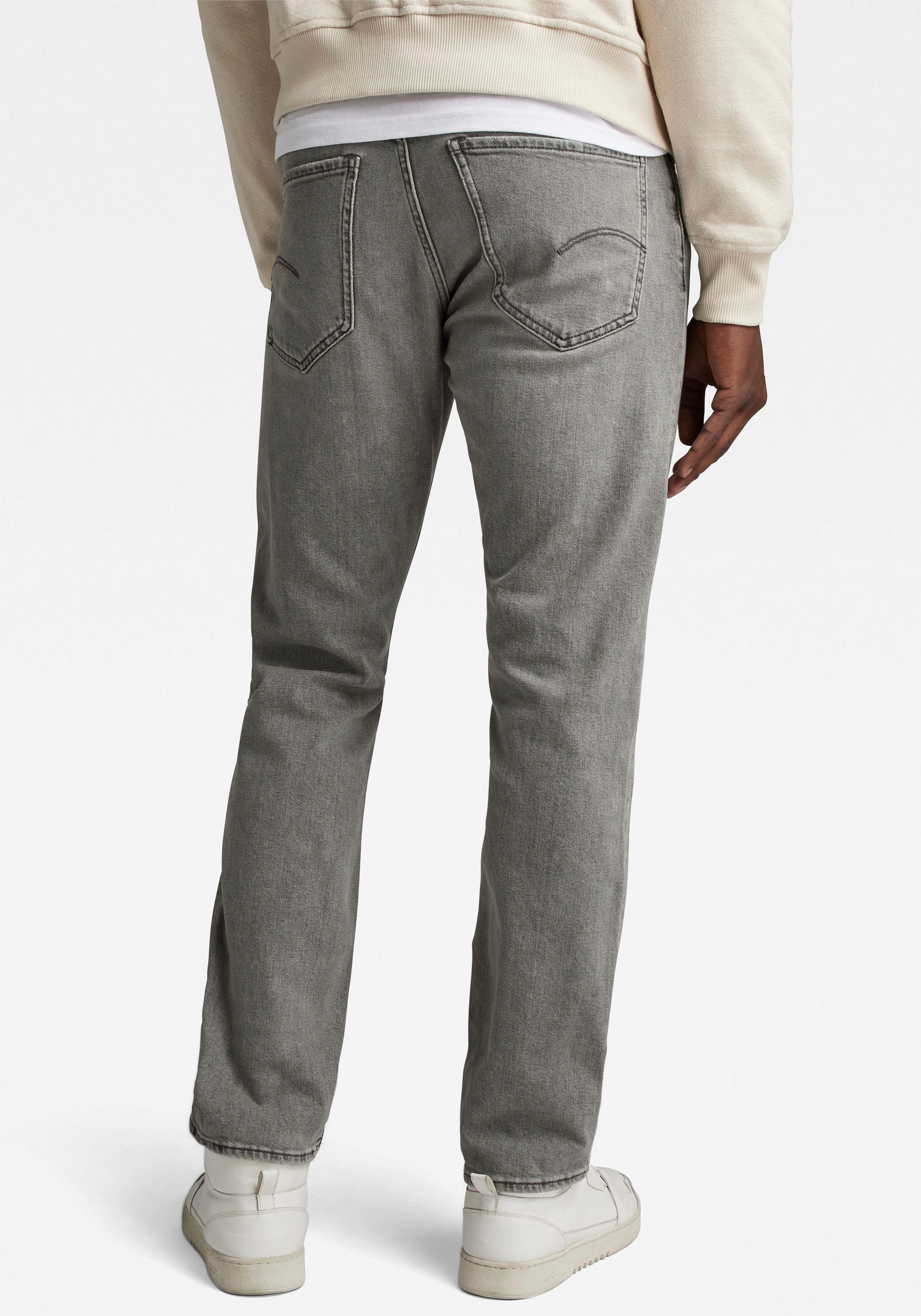 G-STAR Straight-Jeans »Mosa Straight«, mit hellen Nähten