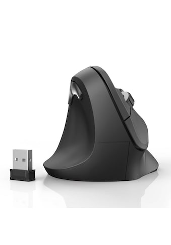 ergonomische Maus »Computermaus kabellos für Linkshänder, ergonomisch, vertikal,...