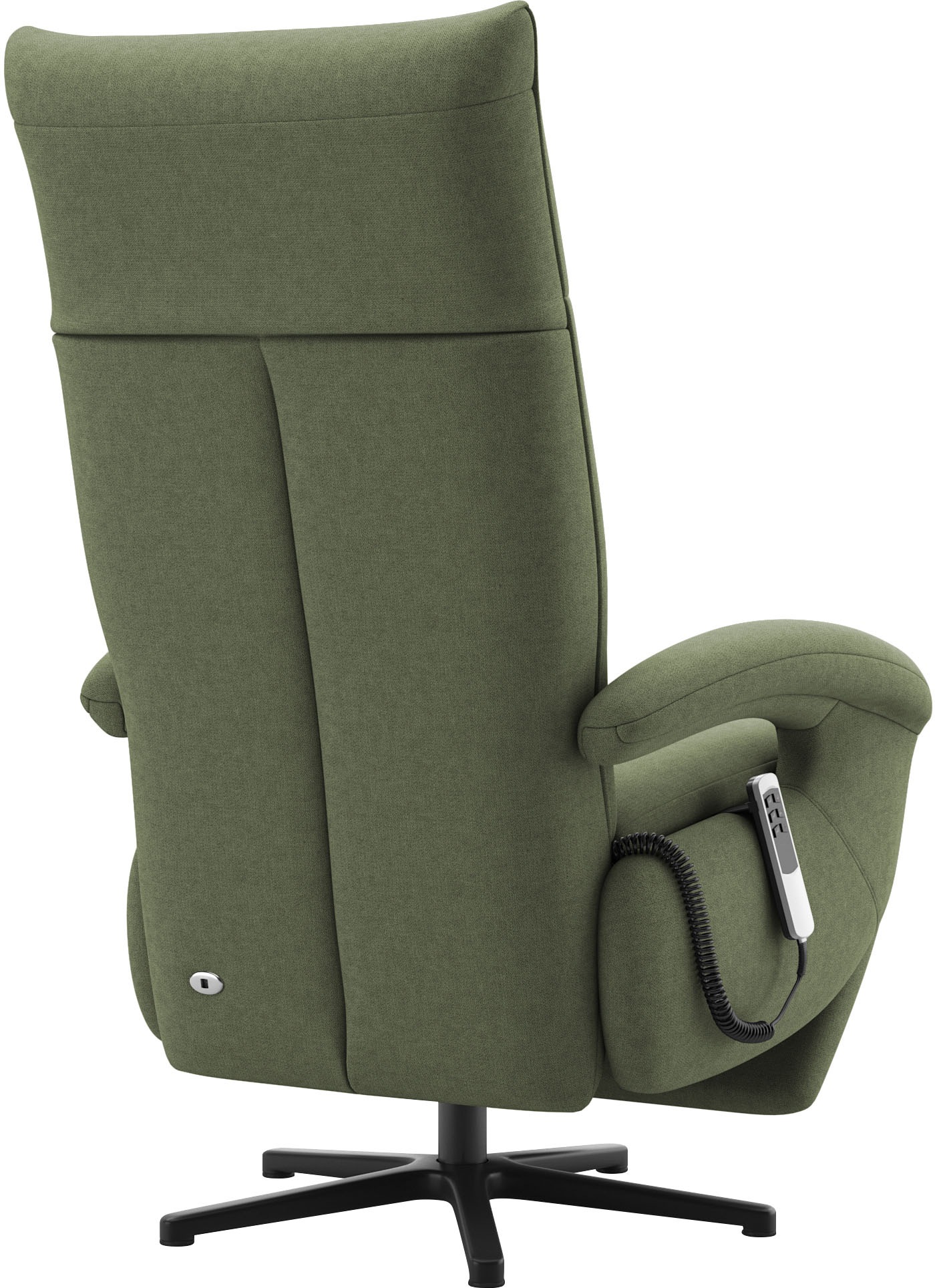 sit&more TV-Sessel »Emely, inkl. Kopfteilverstellung & 360° Drehfunktion«, wahlweise mit 2 Motoren, Akku & Aufstehhilfe