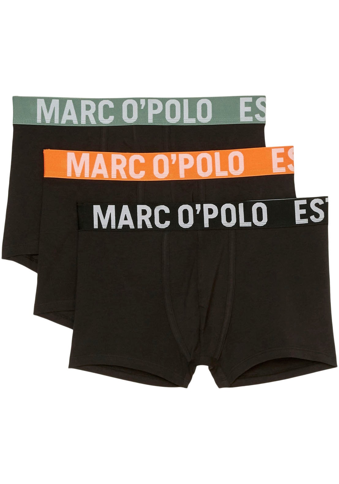 Marc O'Polo Boxershorts »Essentails«, mit elastischem Logobund