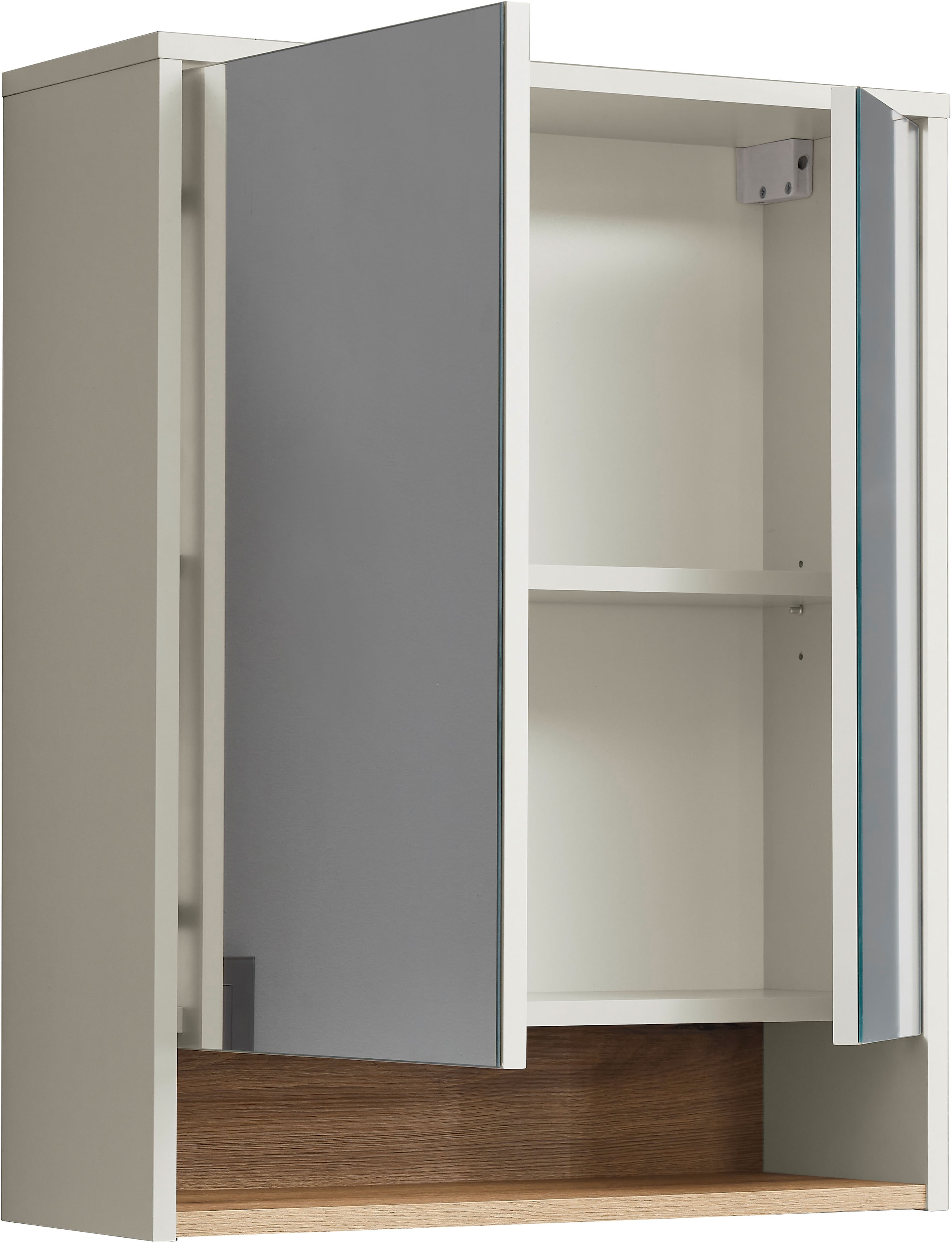 BASIC by Balculina Spiegelschrank »Linea« 1 Stk. tlg. Breite 60cm, Melaminbeschichtung