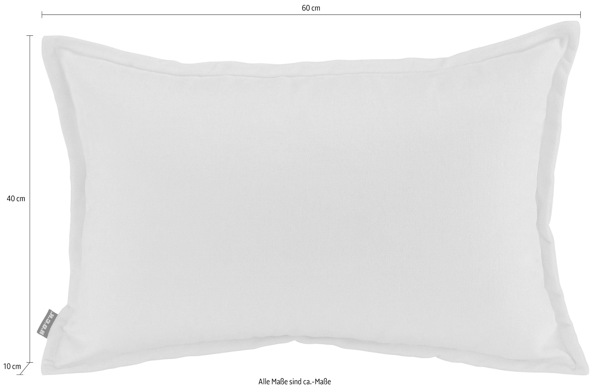 H.O.C.K. Dekokissen »Bizantina« mit umlaufender Biese