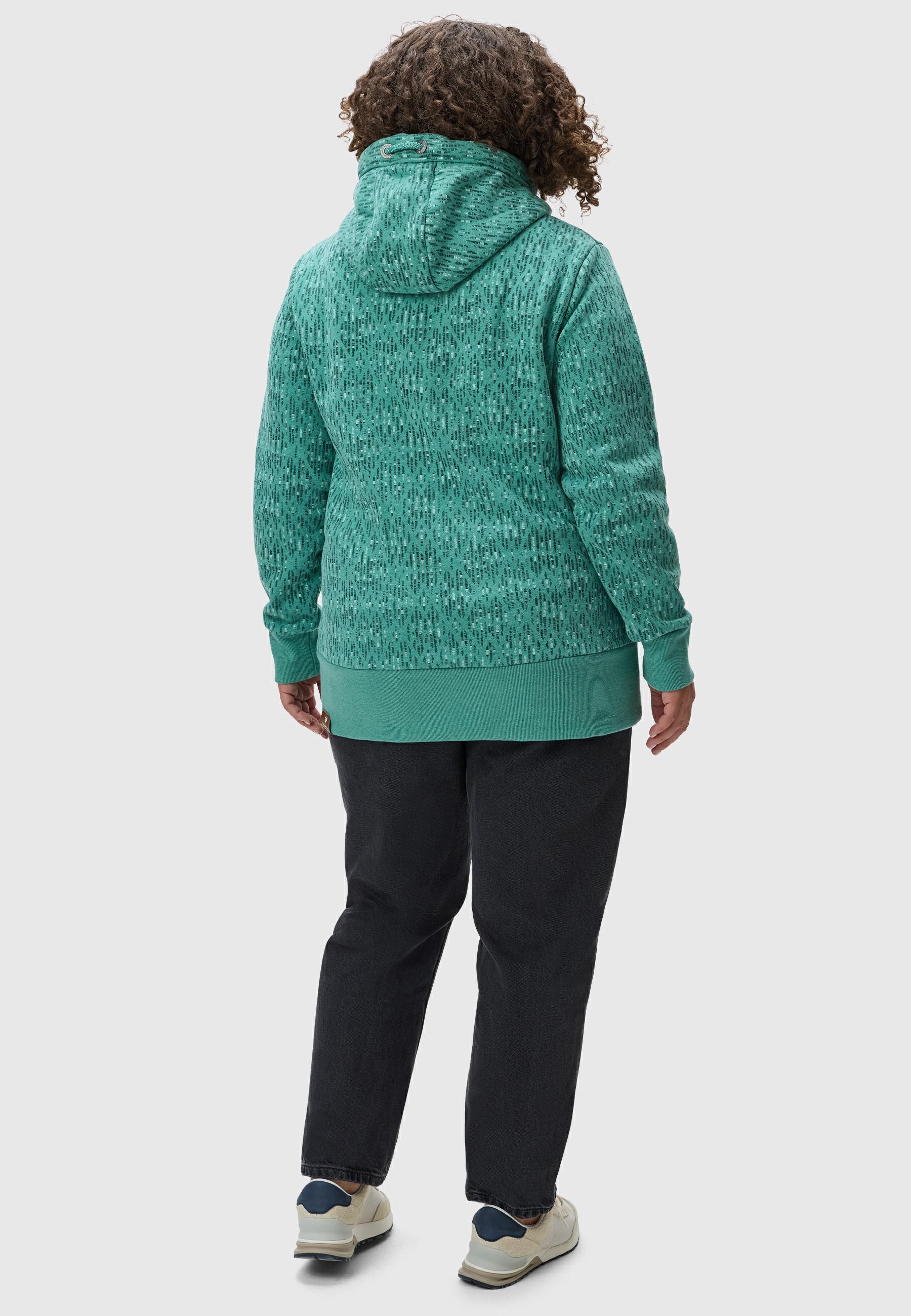 Ragwear Sweatjacke »Sweatjacke Neska Print Zip Plus«
