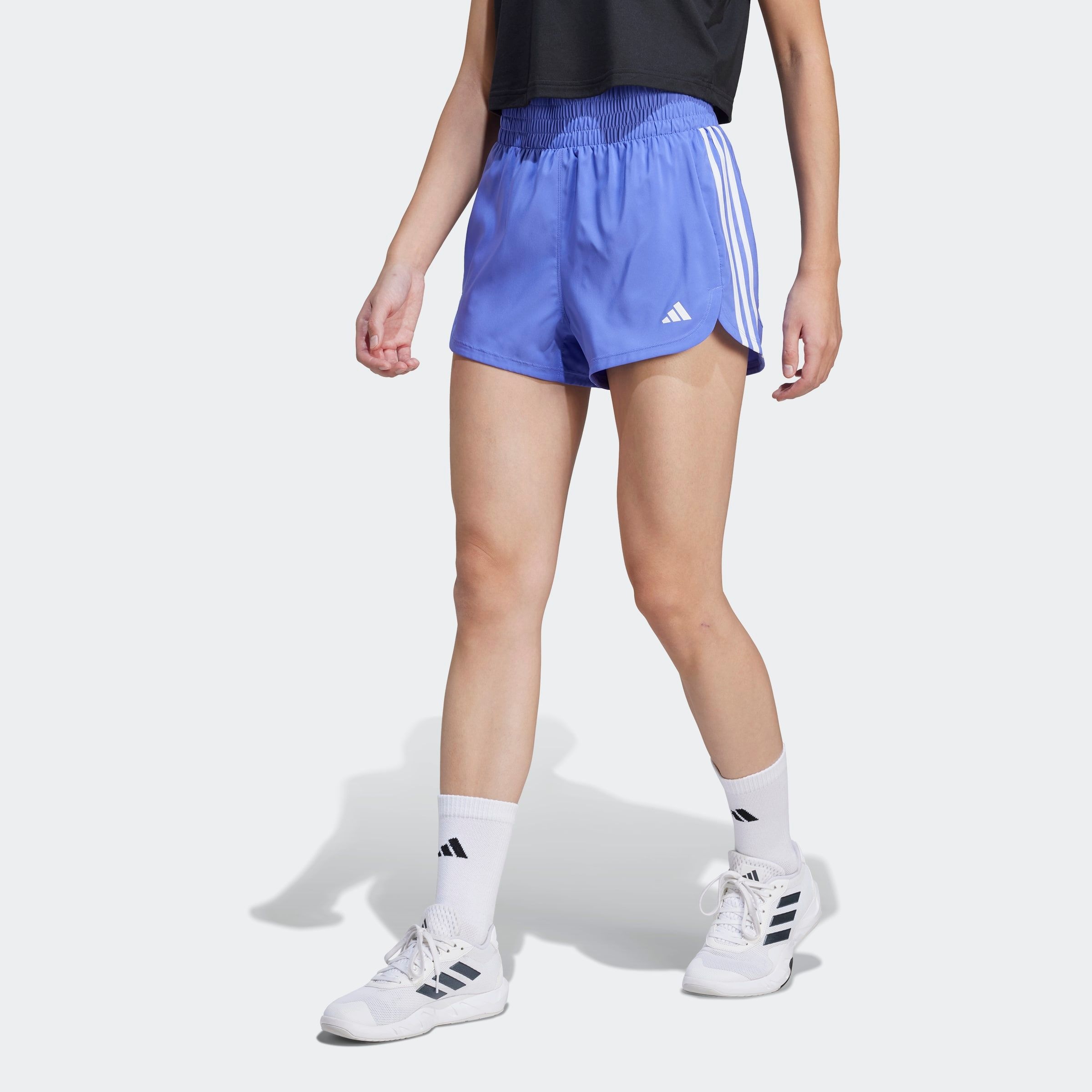 adidas Performance Shorts »PACER WVN HIGH«, (1 tlg.), Woven Trainingsshorts mit hohem Bund