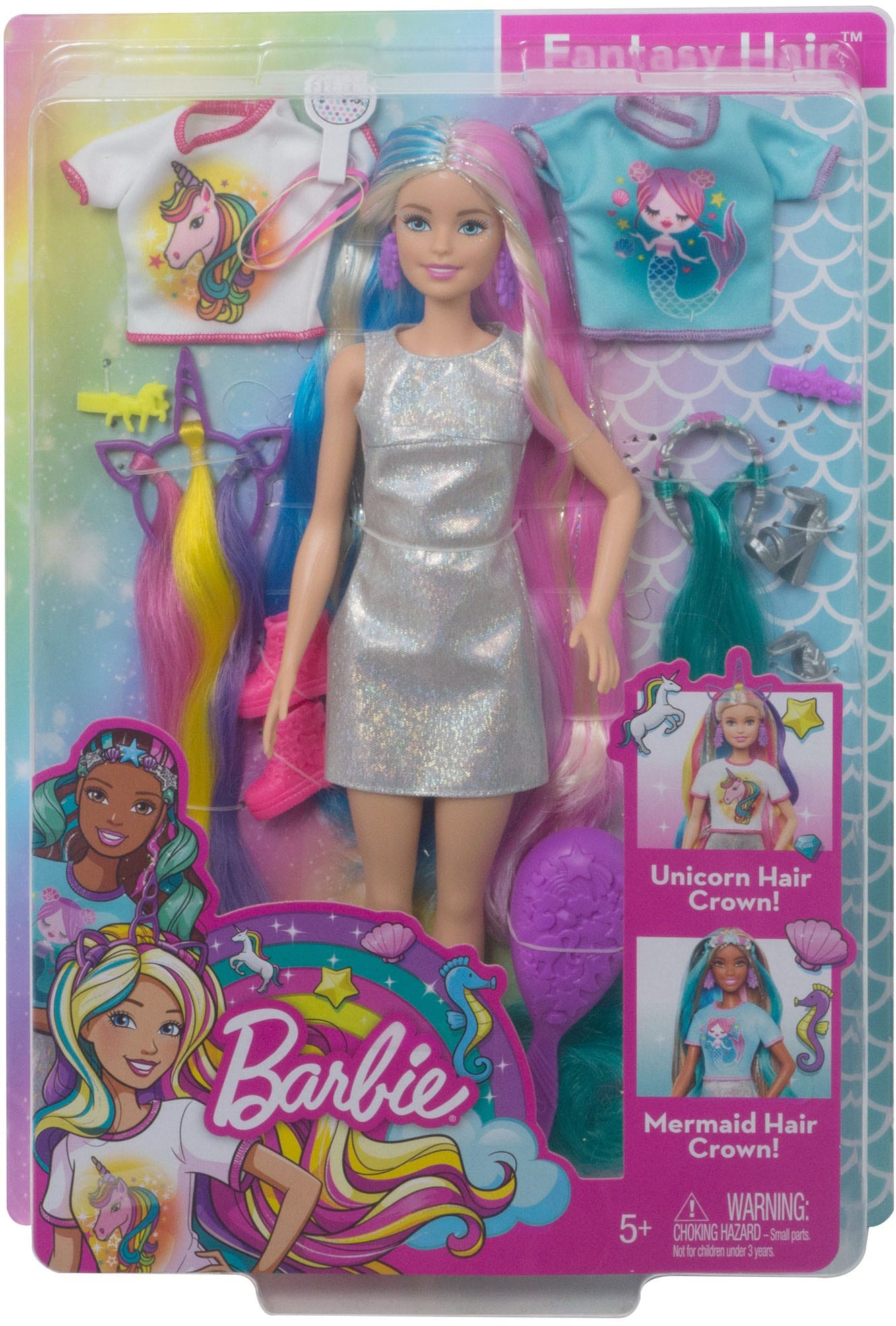 Barbie Anziehpuppe »Fantasie-Haar«