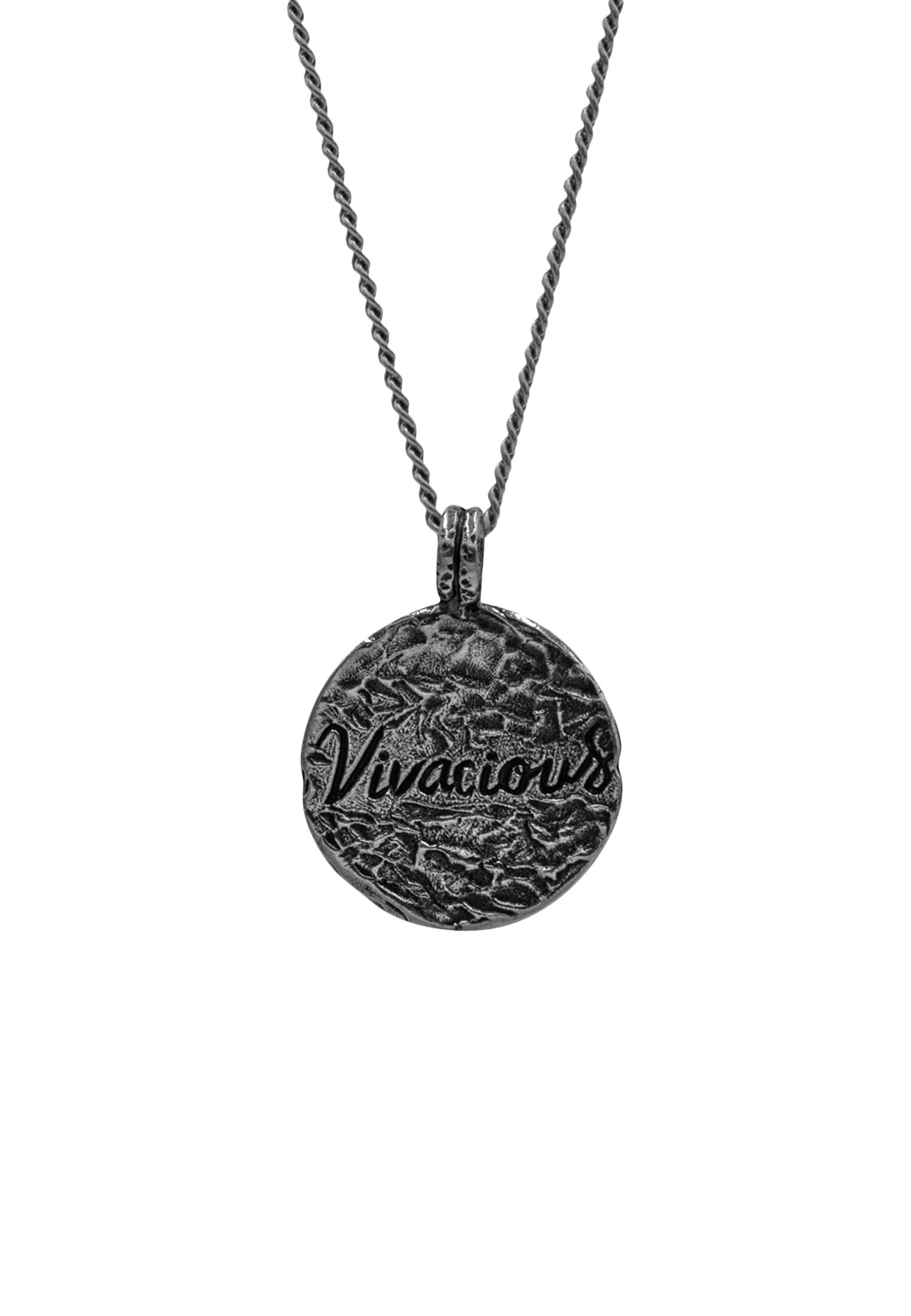 HAZE & GLORY Kette mit Anhänger »Halskette Sternzeichen Löwe Kordelkette 925 Silber«