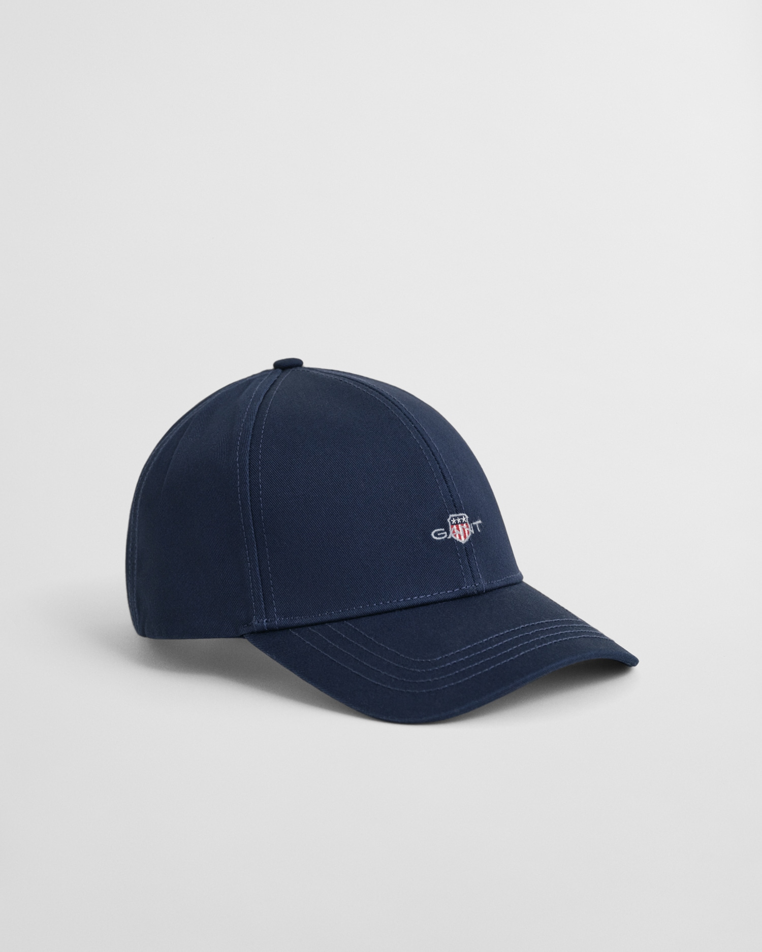 Gant Baseball Cap »HIGH SHIELD COTTON TWILL CAP«, mit einer hohen Krone