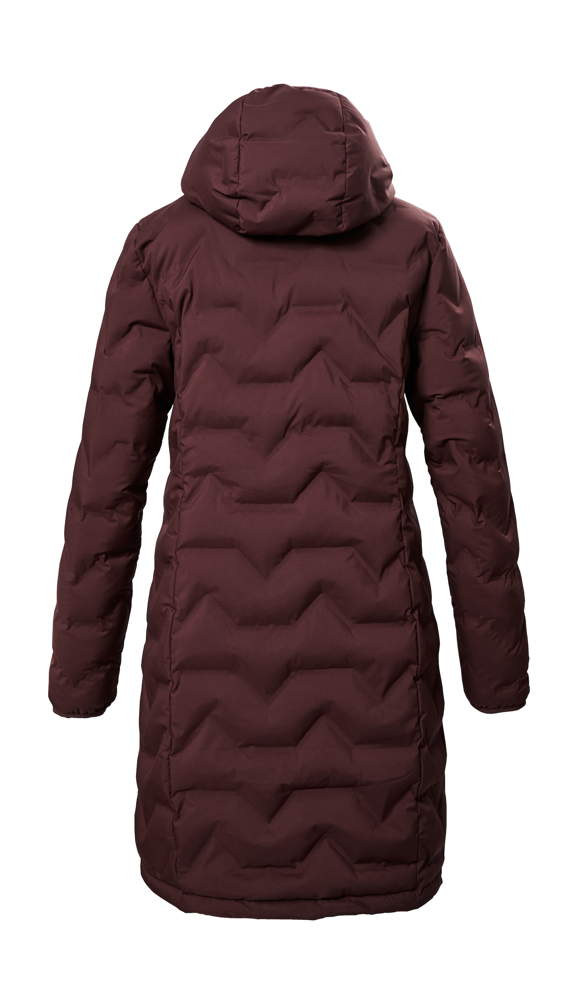 Killtec Steppmantel »KOW 9 WMN QLTD PRK«, Wasser- und windabweisender Damen Parka mit verstellbarer Kapuze