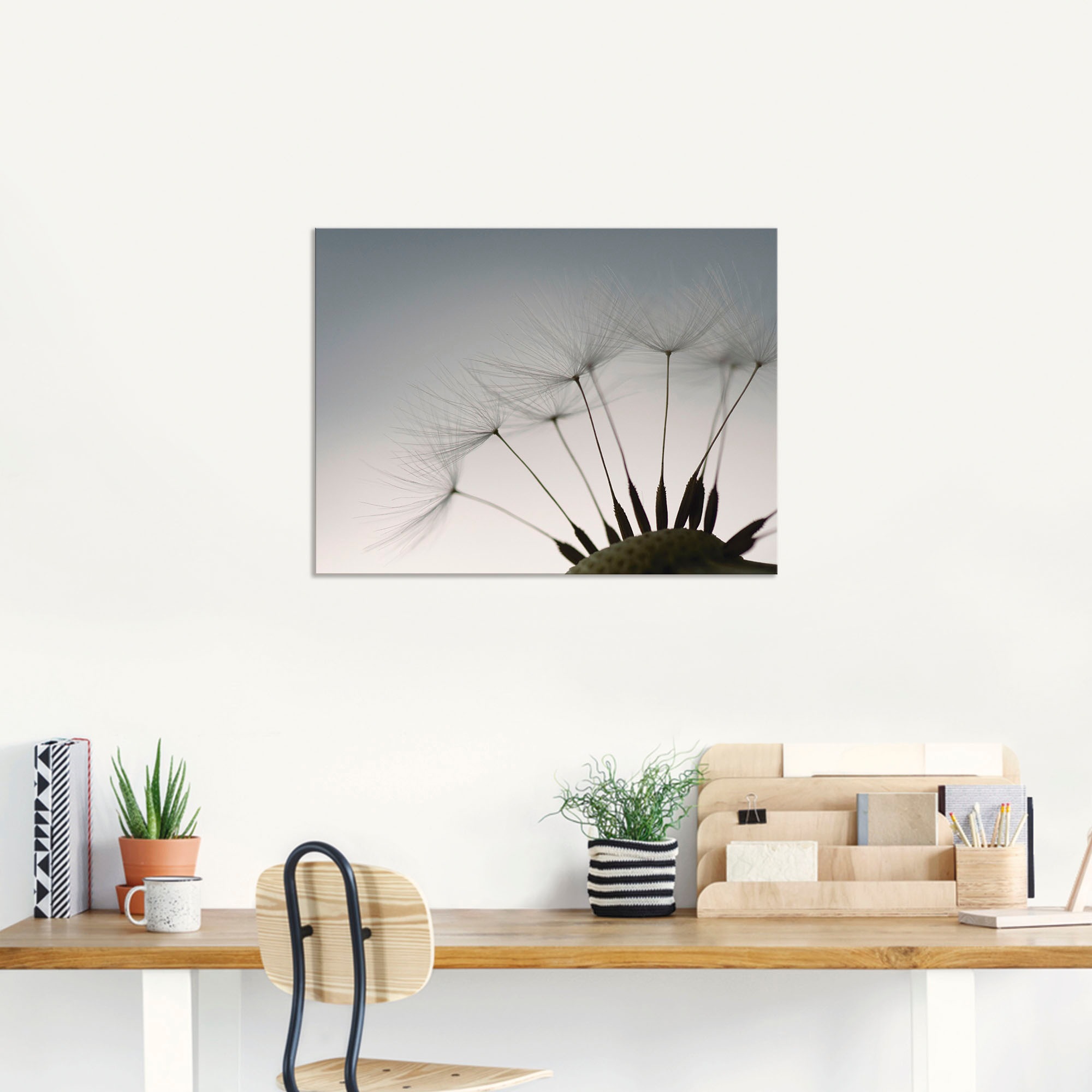 Artland Wandbild »Pusteblumen-Samen I«, Blumen, (1 St.), als Alubild, Outdoorbild, Leinwandbild, Poster in verschied. Größen