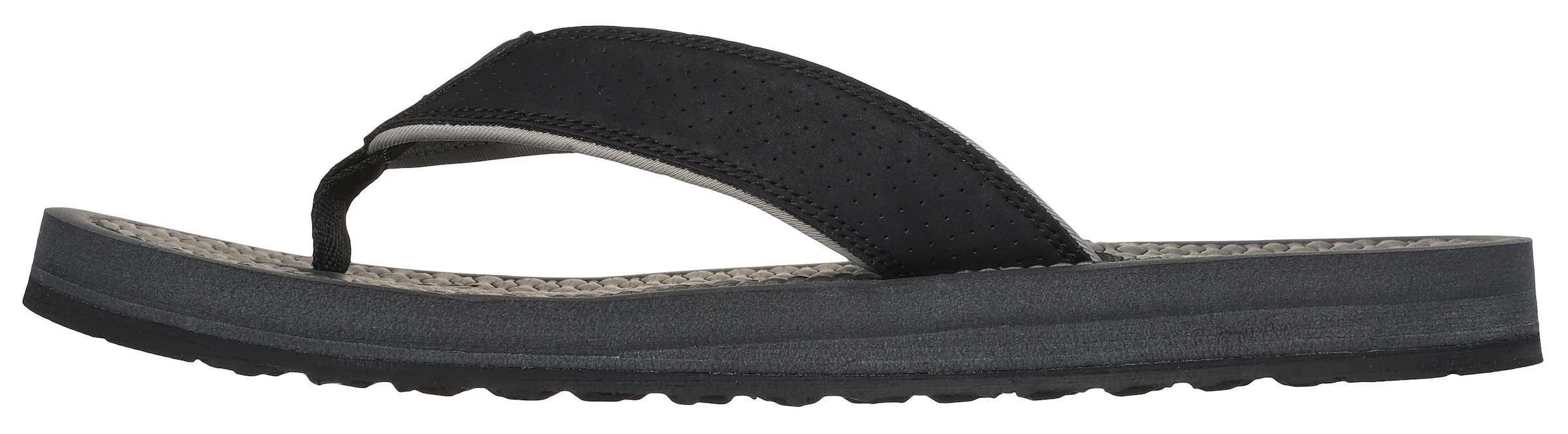 Skechers Zehentrenner »TANTRIC-COPANO«, Sommerschuh, Schlappen, Poolslides, Badeschuh, mit Luxe Foam