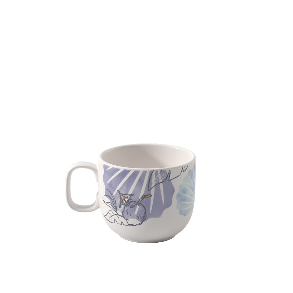 Villeroy & Boch Kinderbecher »Becher mit Henkel Disney Stitch 170 ml 6er Set bunt« Spülmaschinenfest, Mikrowellensicher