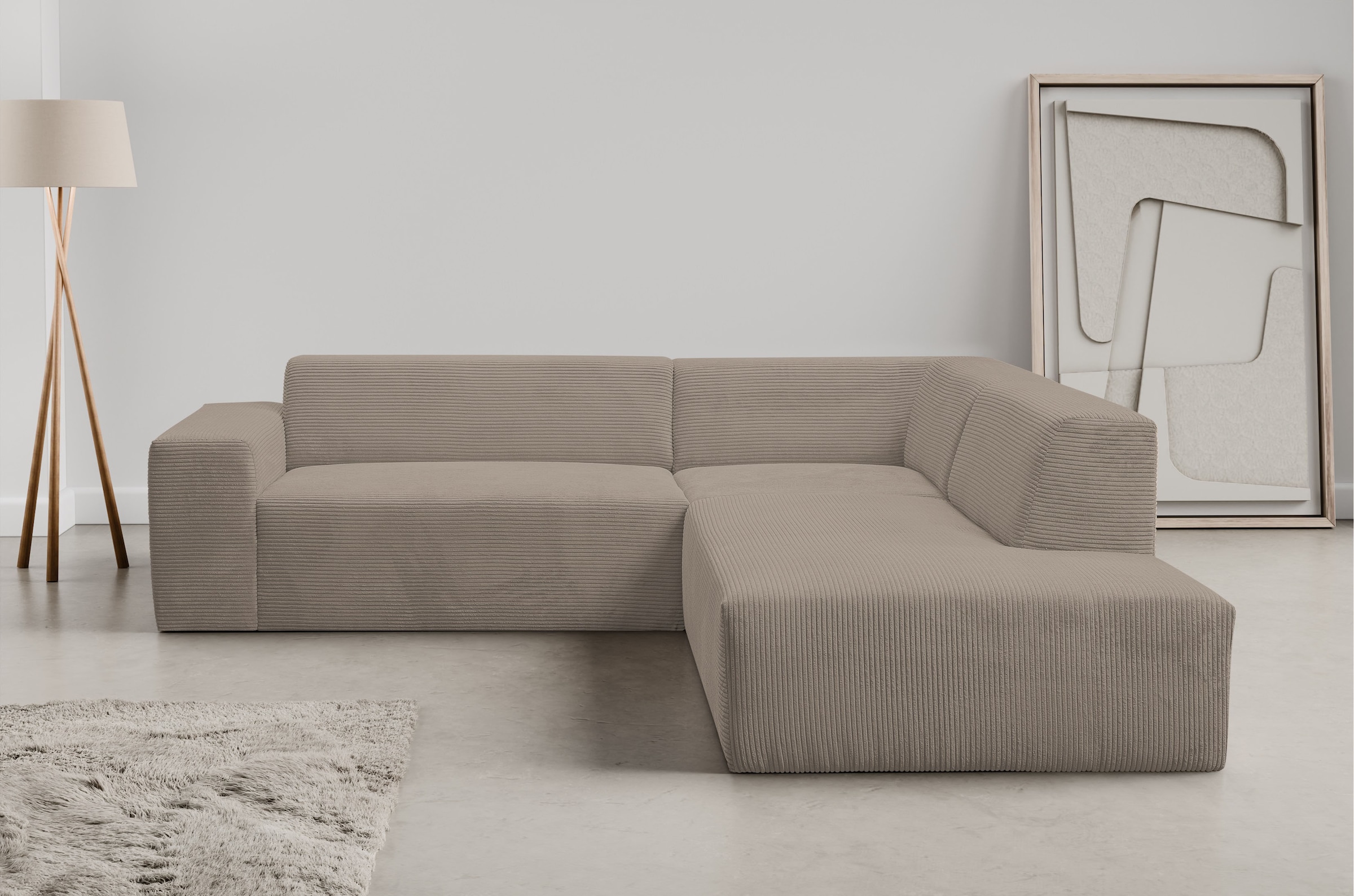 WERK2 Ecksofa »Zeus-M, 251 cm breit tolles Sofa«
