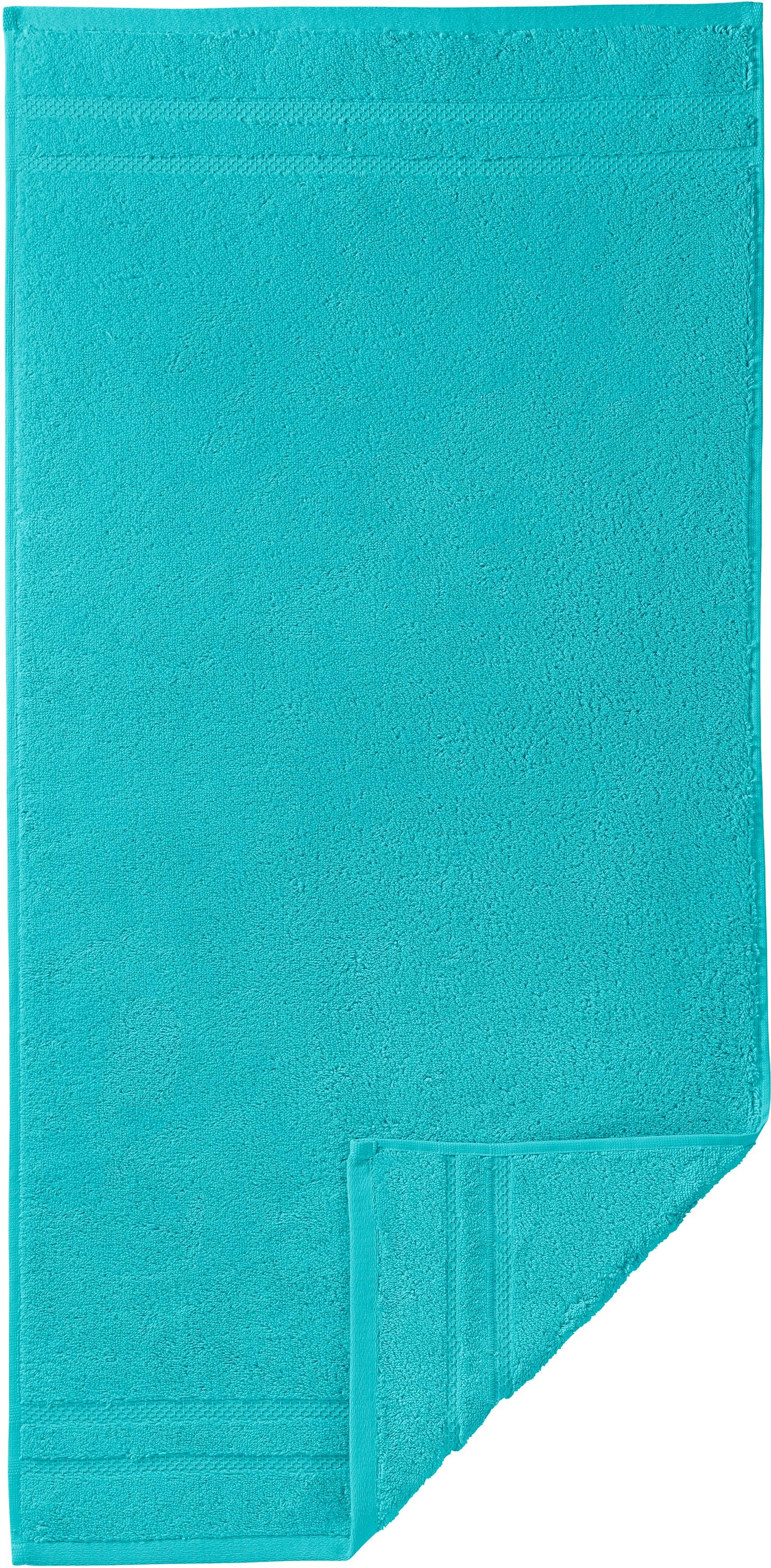 Egeria Badetuch »Micro kaufen Uni Baumwolle Streifenbordüre, (1 extrem Touch«, St.), OTTO reine saugfähig, bei Programm mit