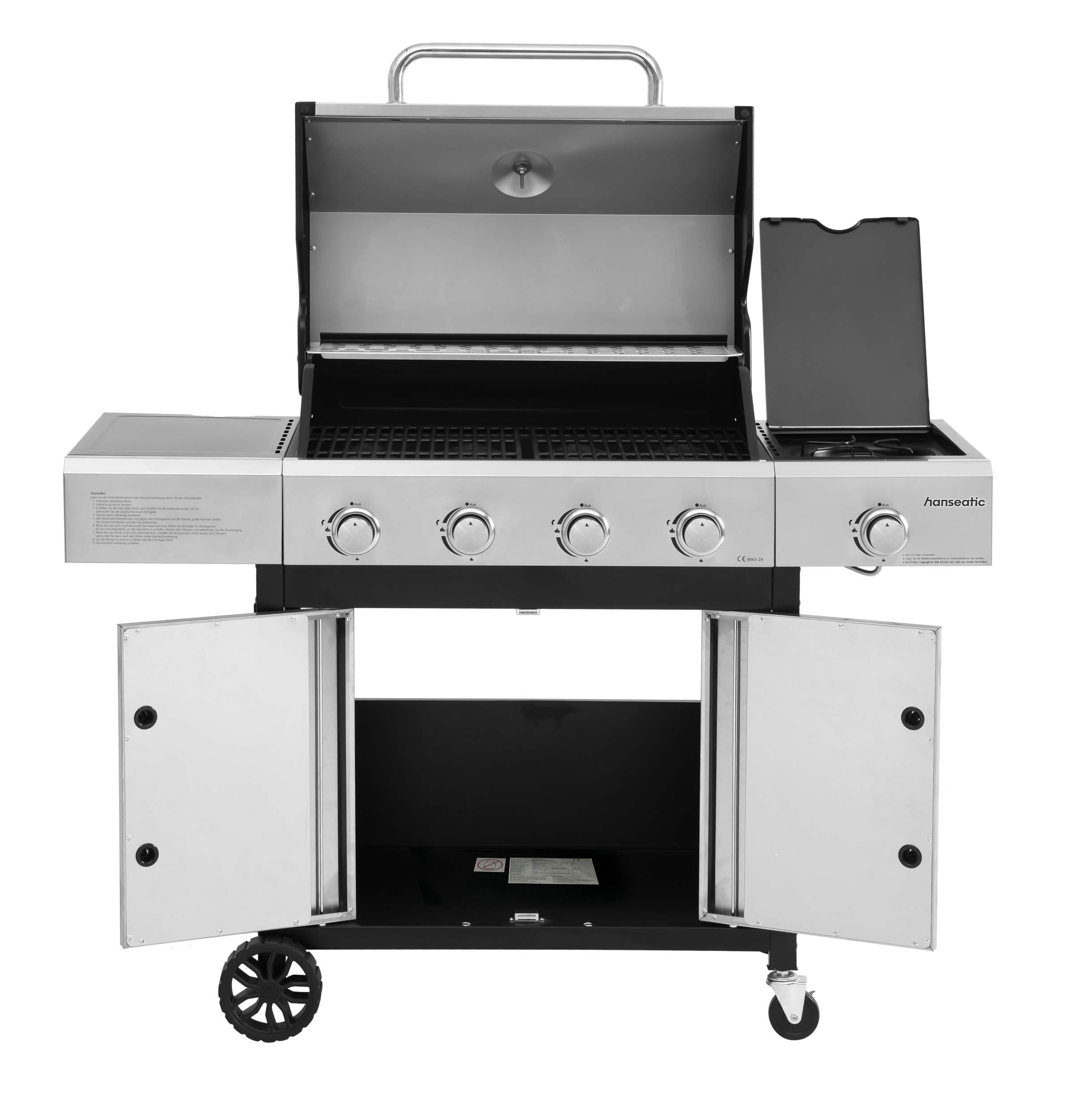 Hanseatic Gasgrill »Rockford« inkl. 3 Jahre Herstellergarantie