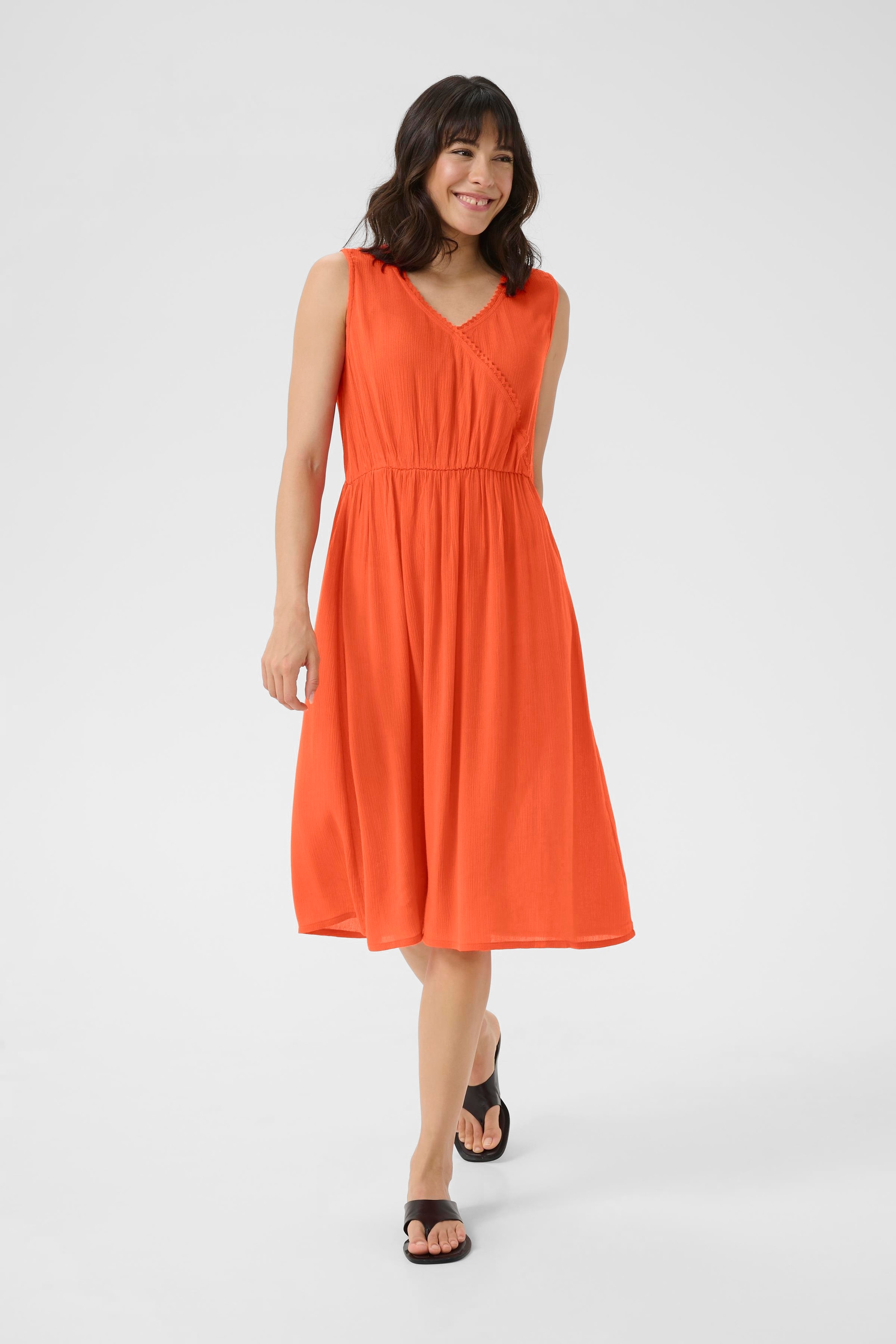 KAFFE Midikleid »Kleid KAvalery«