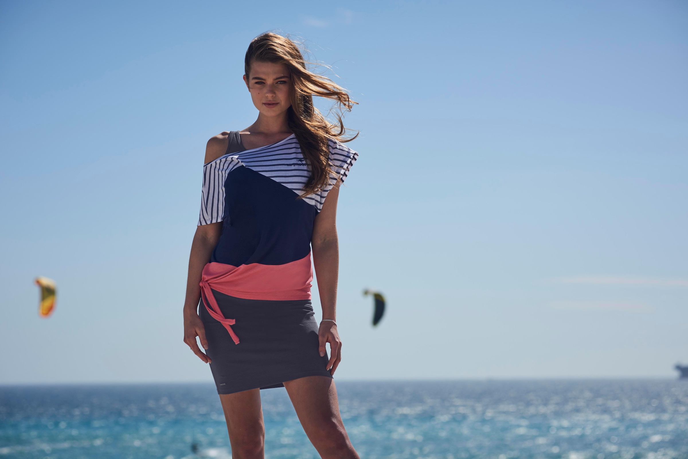 Shop Kombination Shirt und 2-in-1-Kleid, zweiteiliger sommerlicher Online in (2 OTTO tlg.), im KangaROOS Kleid