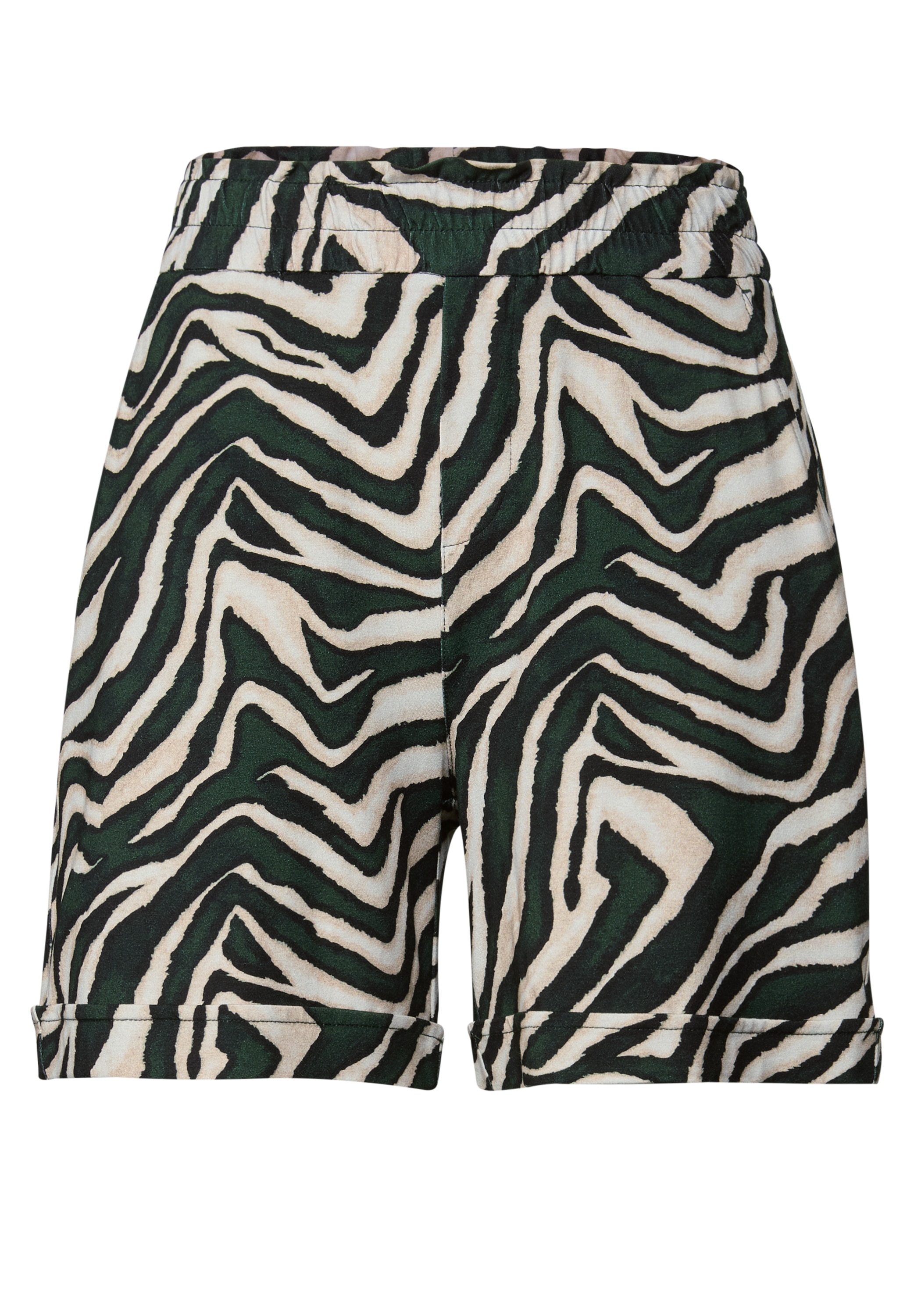 STREET ONE Paperbag-Hose, mit All-Over Print