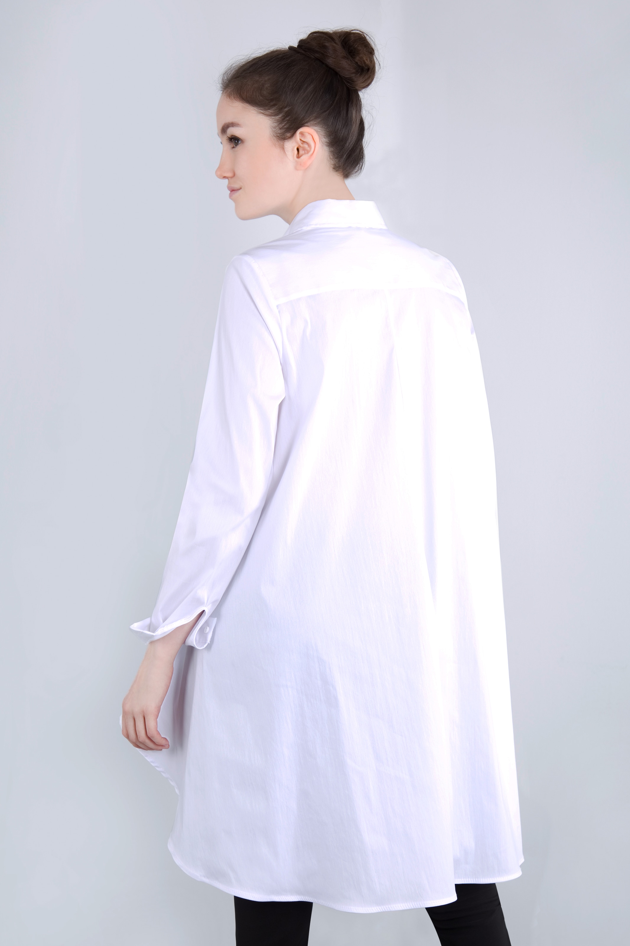 IMPERIAL Longbluse »IMP-C ED3ABF«, glockenförmige Long-Form