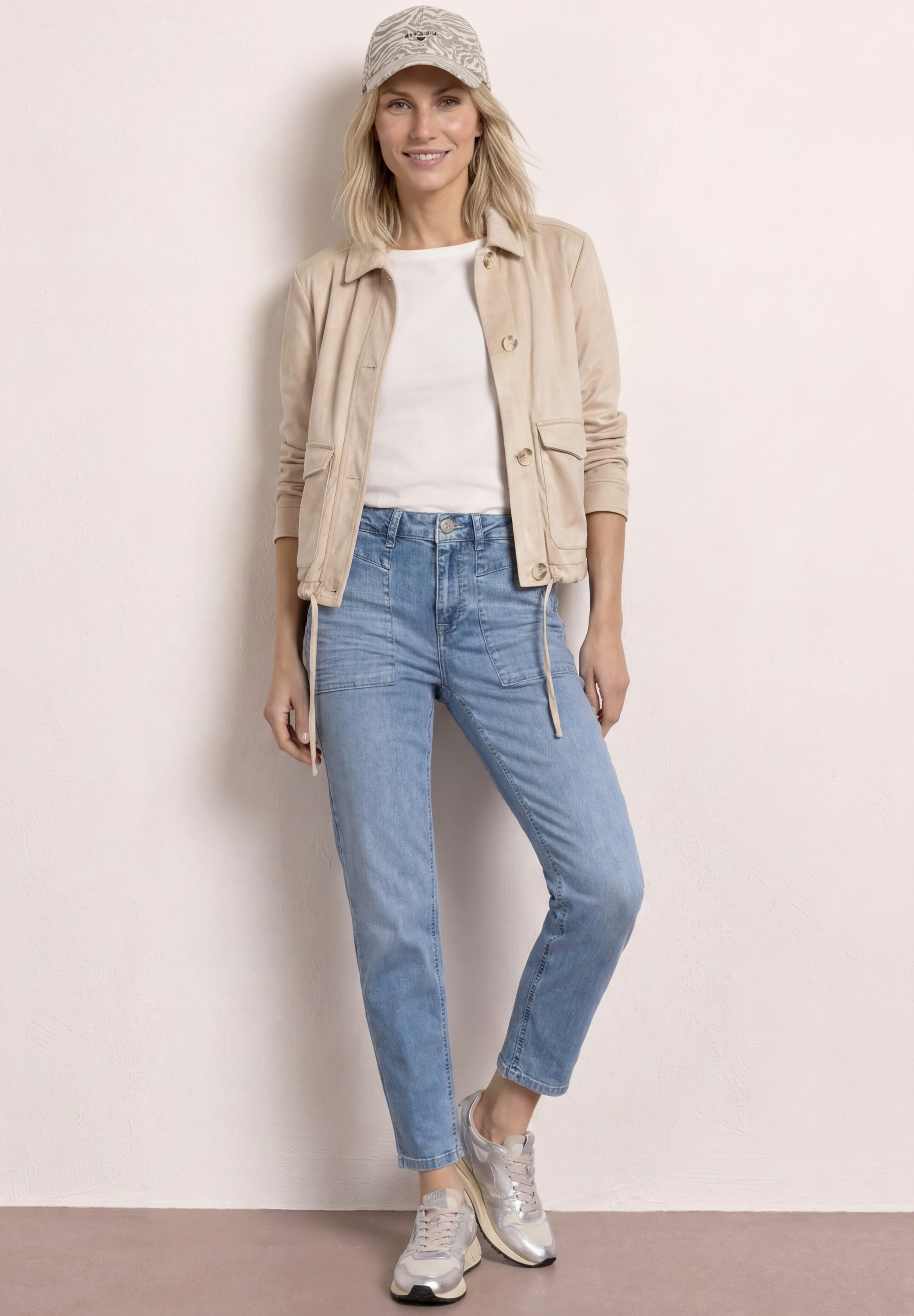 STREET ONE Loose-fit-Jeans Barrel Leg
